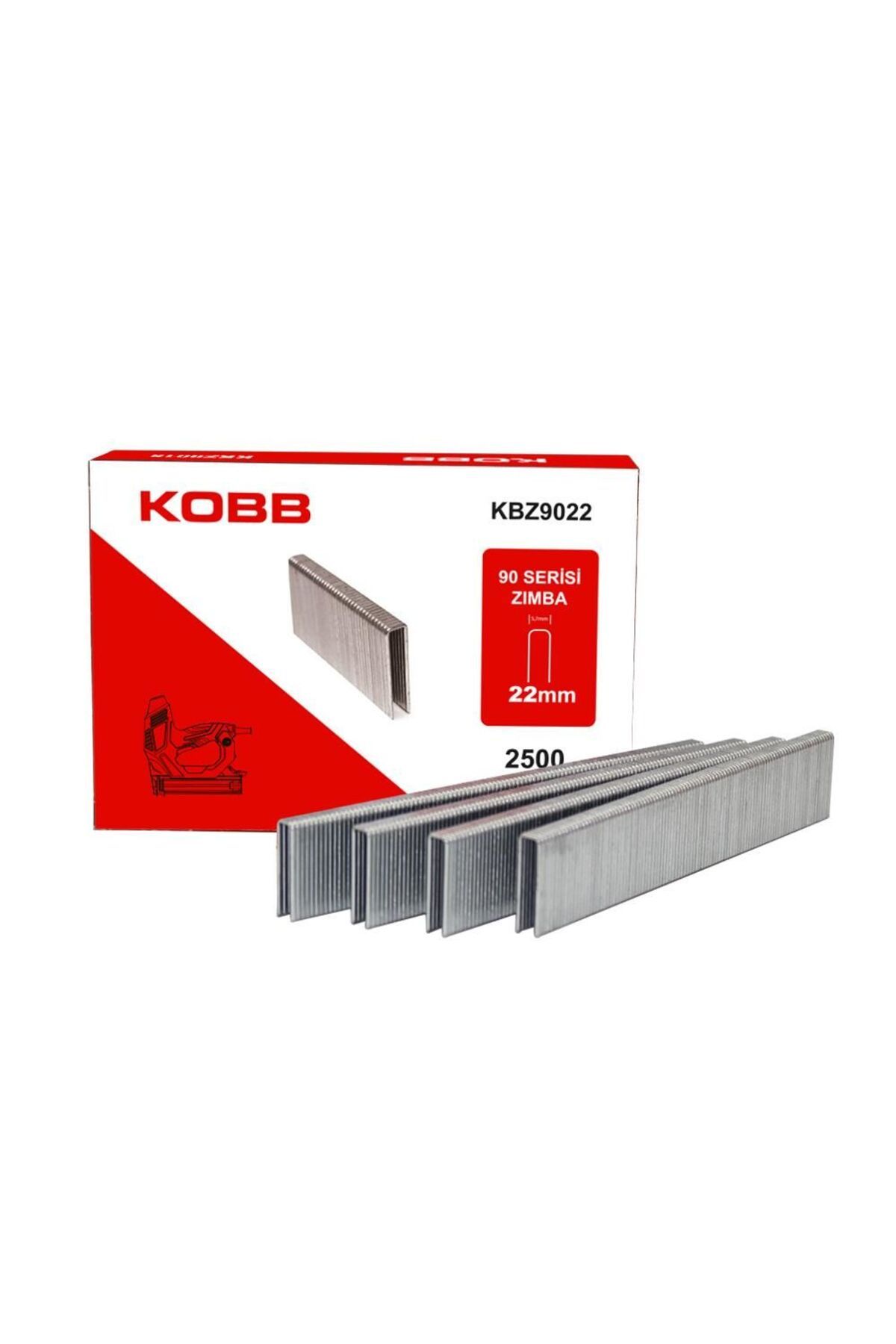 feifei Kobb KBZ9022 22 mm 2500 Adet U Zımba Teli