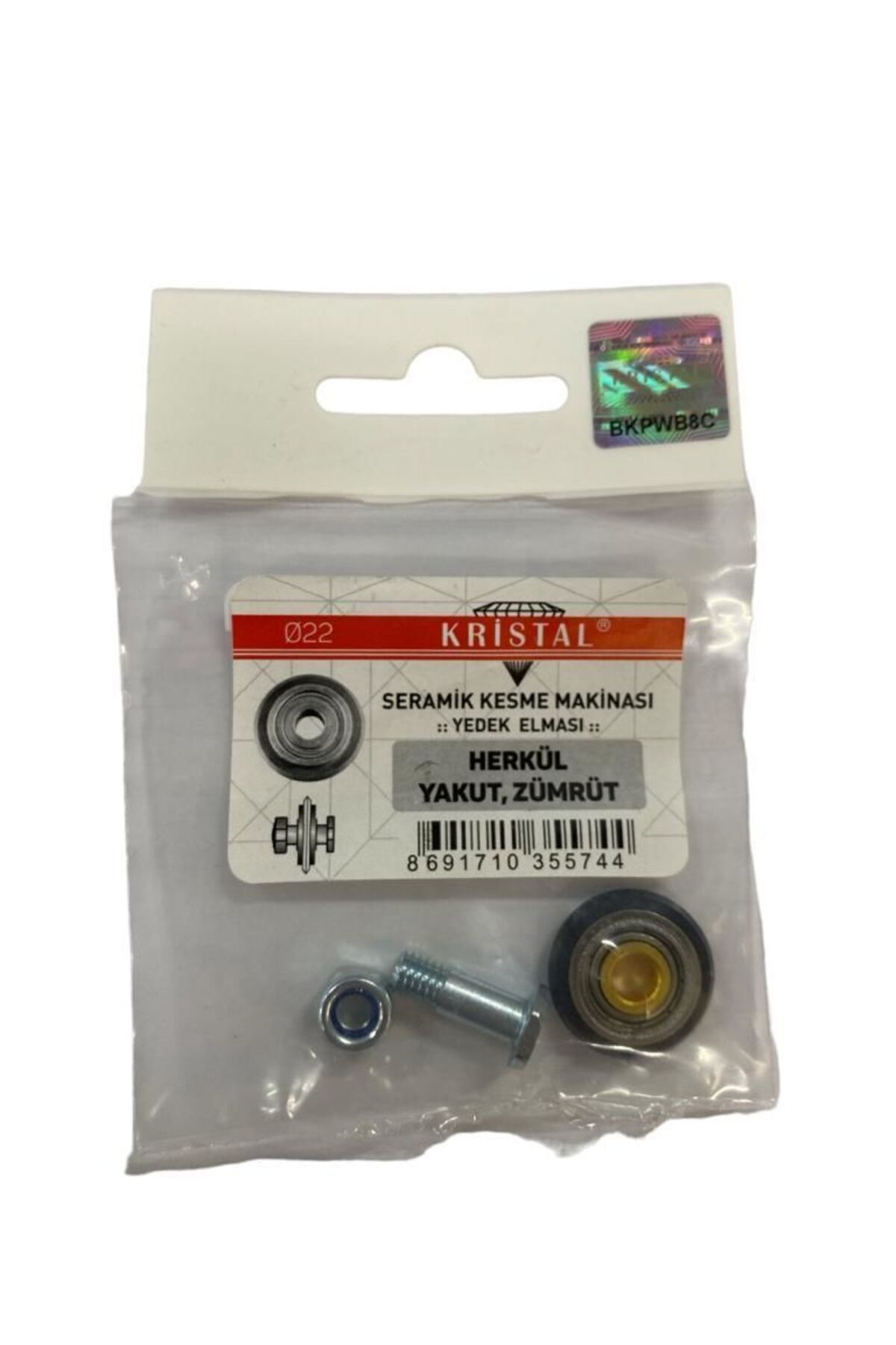 OEM Kristal 35574 Herkül Yakut Zümrüt Yedek Seramik Elması