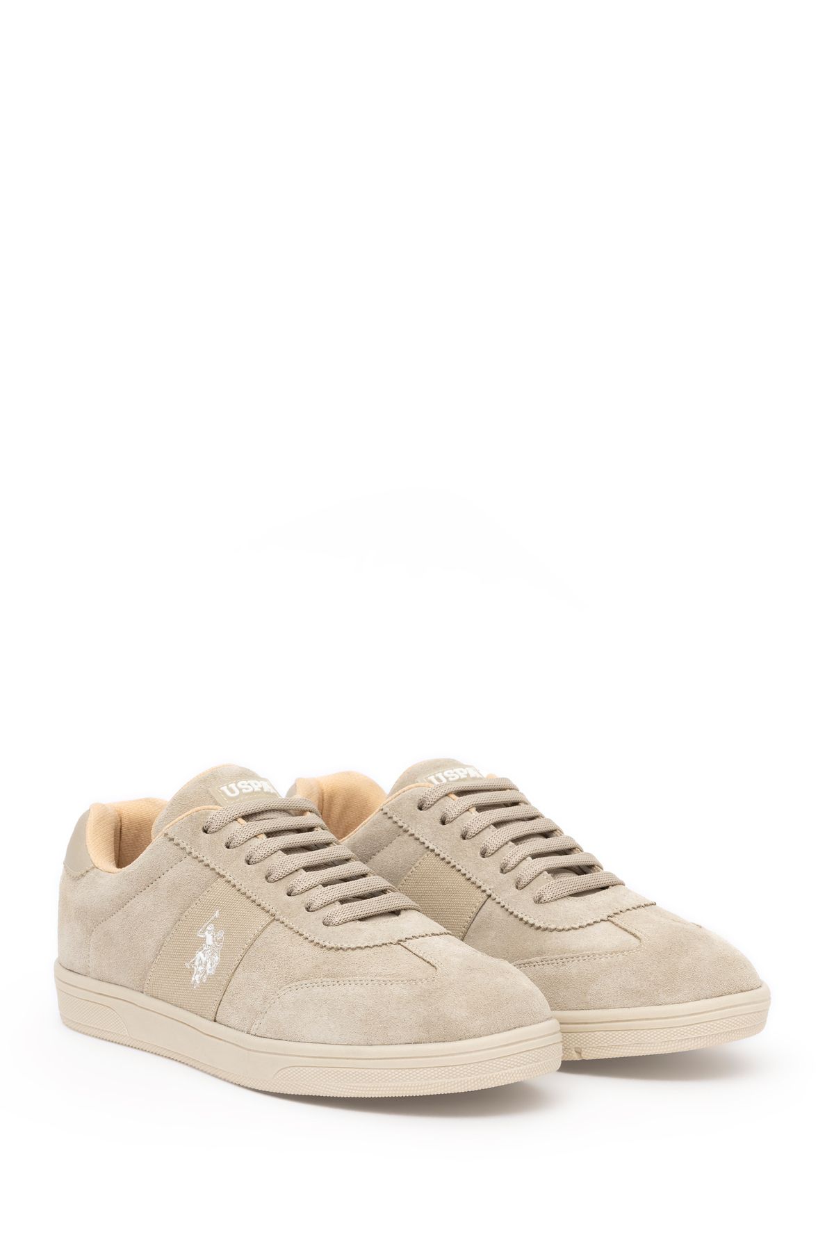 اسنیکر نود زنانه کفش ورزشی بژ VR011 اورجینال U.S. Polo Assn.