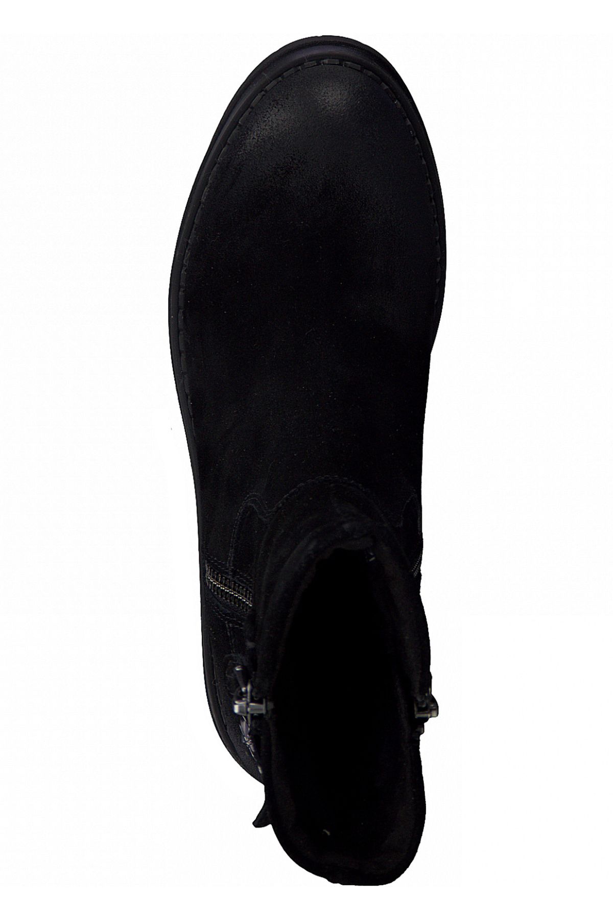 Marco Tozzi-Damen Elegante Stiefelette von GMK Guido Maria Kretschmar 2-86400-27 Schwarz 001 Siyah Leder mit Feel 4
