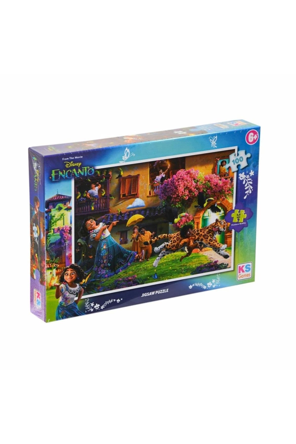 Basic Fun Çocuk ENC 714 Encanto Jigsaw Puzzle 100 Parça -KSPuzzle