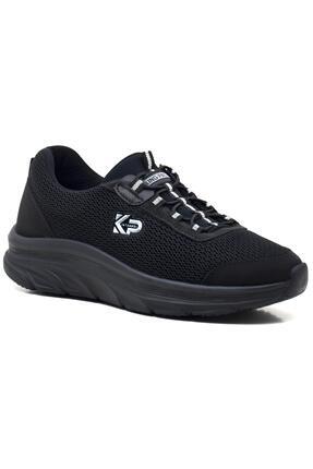 KİNG PAOLO F5121 ARCH FIT KRAKERS - SİYAH - KADIN AYAKKABI