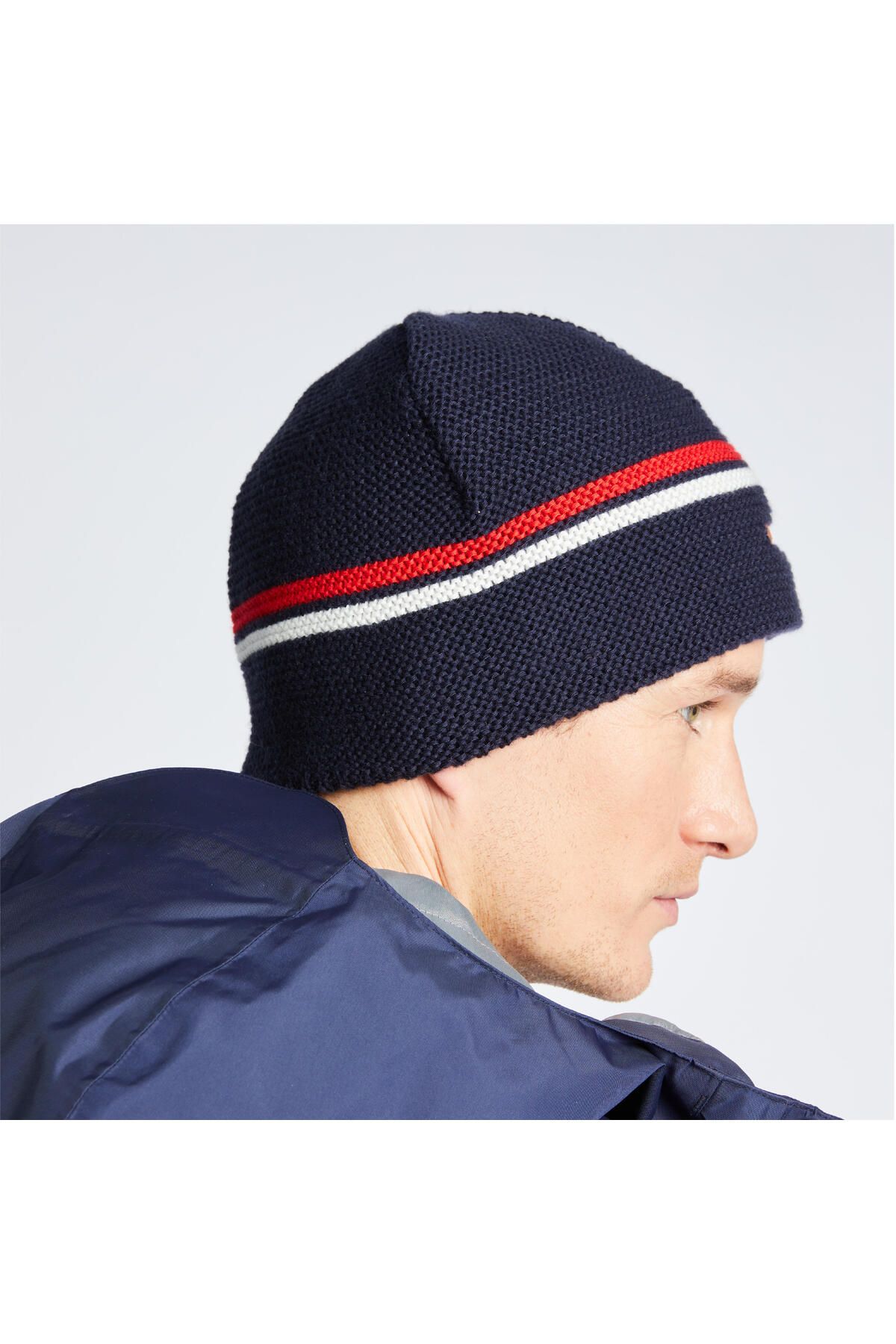 Decathlon-Blue/White/Red Adult Beret - Sailing 100 6