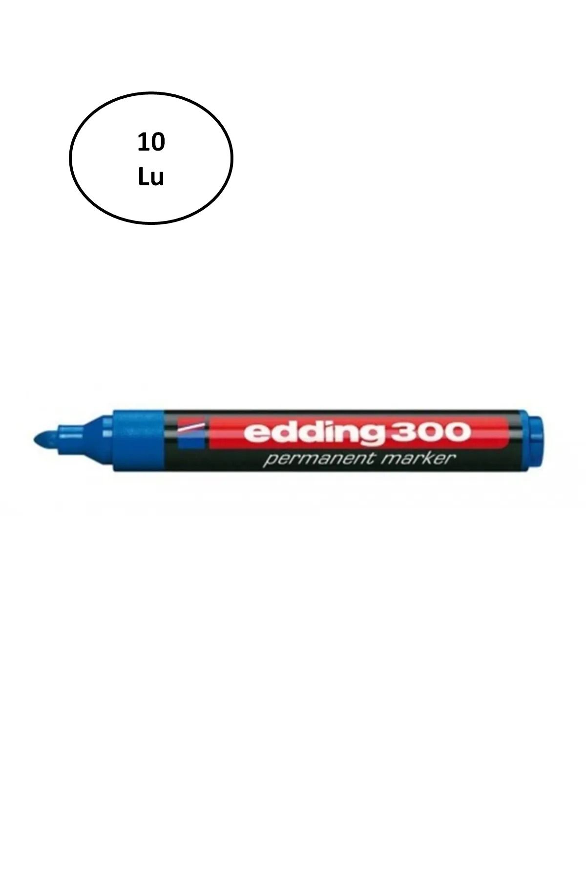 BirdoluSepet Edding Permanent Markör Mavi E-300 10 lu