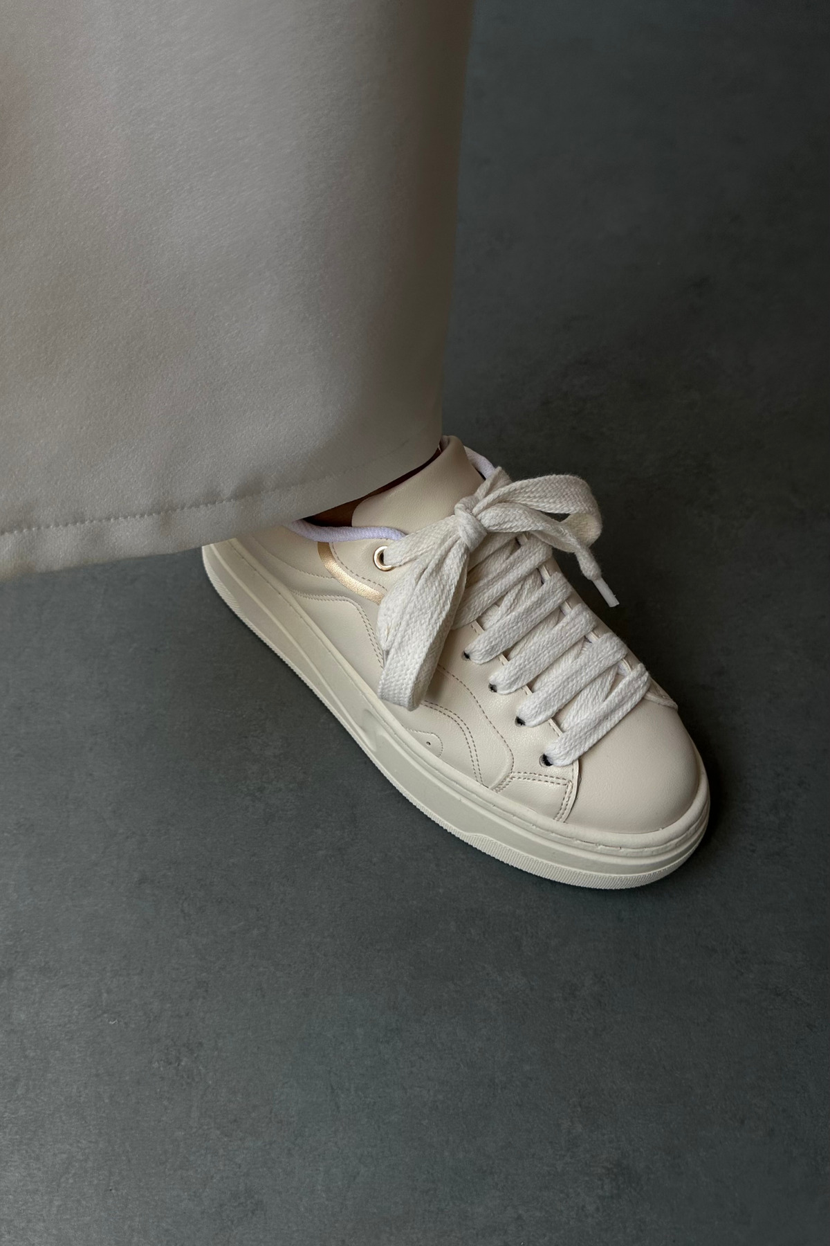 Mupa Shoes Kadın Spor Ayakkabı BEJ - Fiyatı, Yorumları