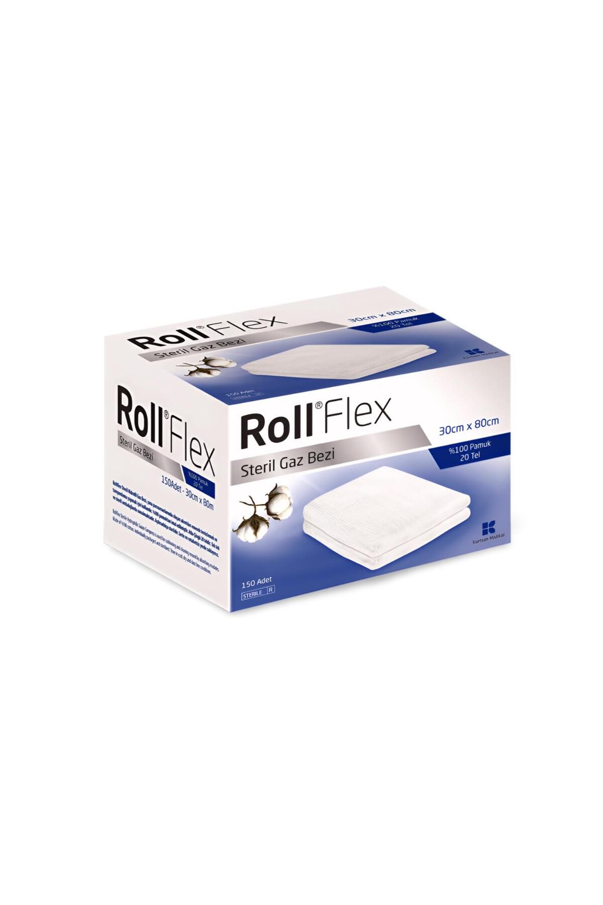 ROLLFİX Roll Flex Steril Hidrofil Gazlı Bez ( 30 X 80 Cm ) - 150 Adet