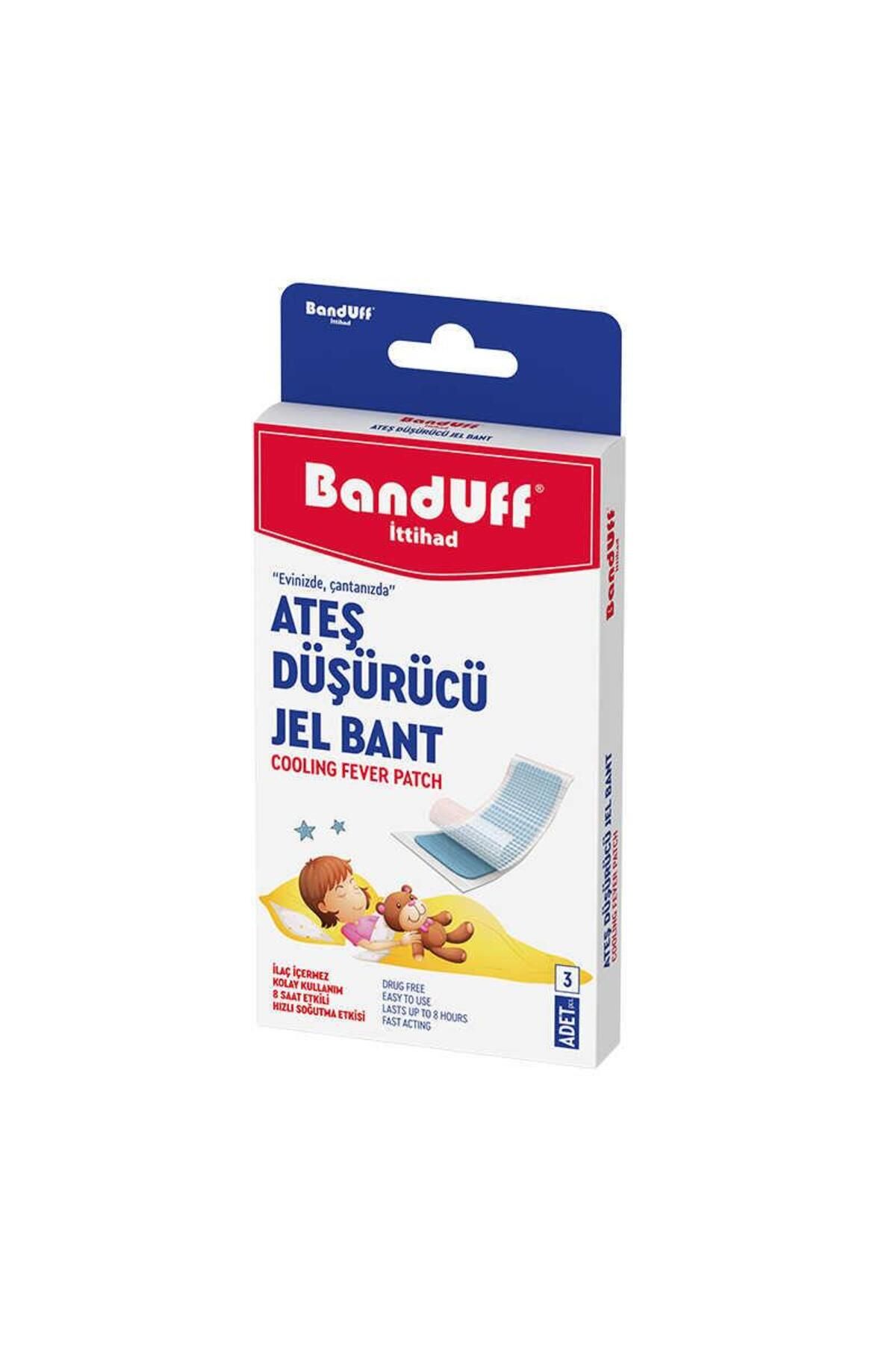 banduff Ateş Düşürücü Jel Bant 3 Adet