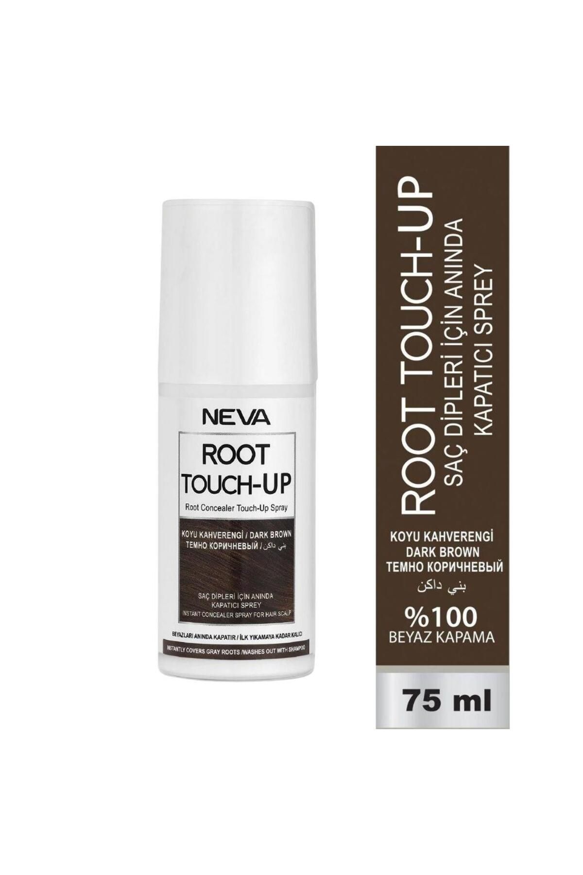 Root Touch-Up Neva Sprey 75 ml - Koyu Kahve