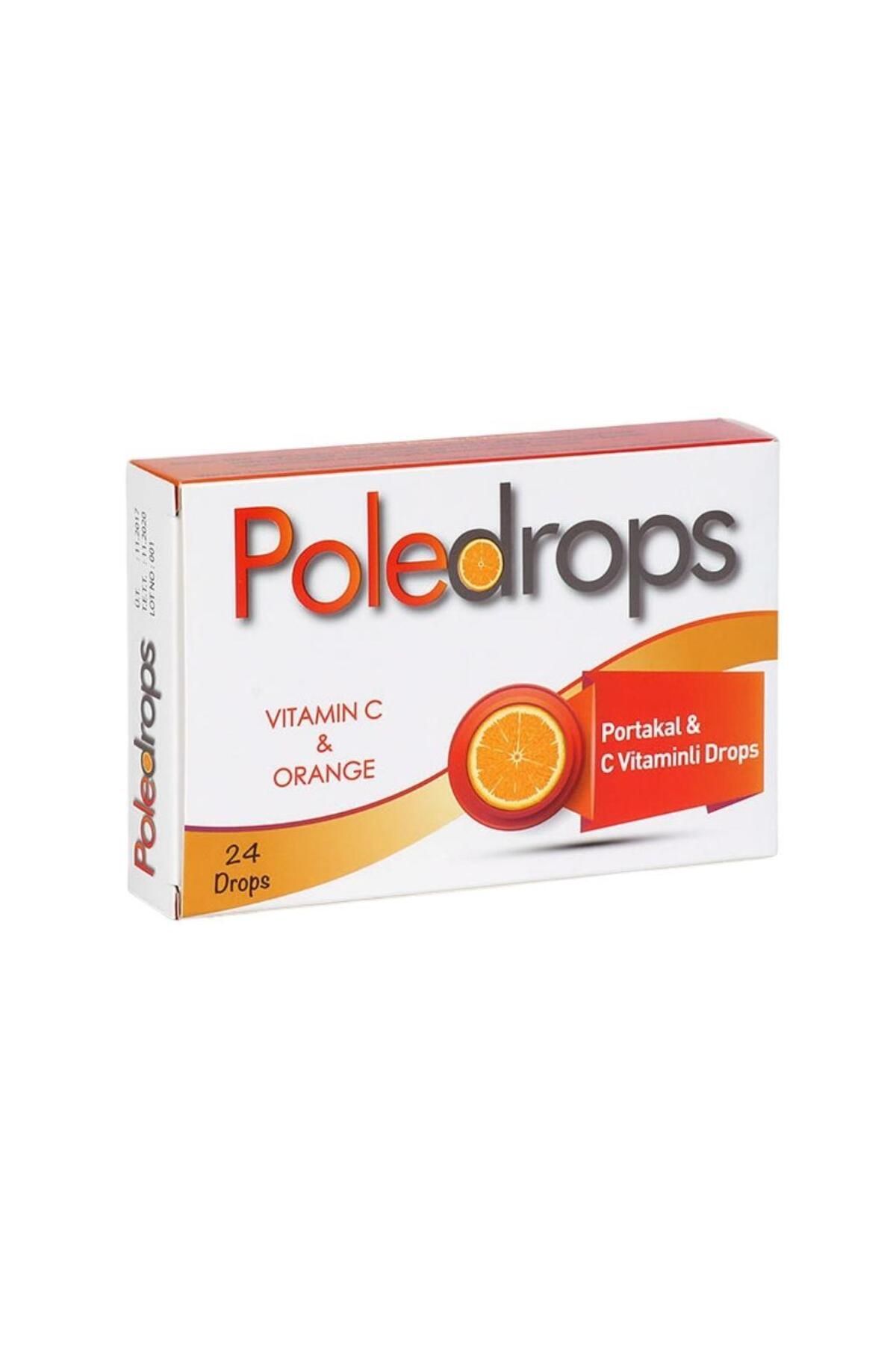 Genel Markalar Poledrops Pastil Portakal & C Vitaminli 24 Lü