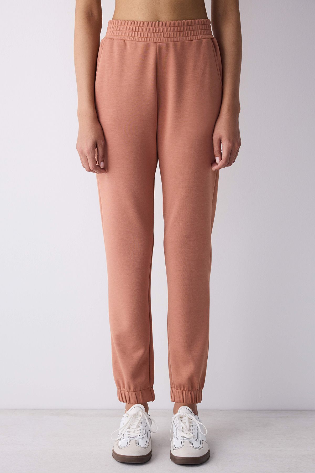 Penti-Pantaloni de sport Camel cu talie înaltă Silky Touch 2