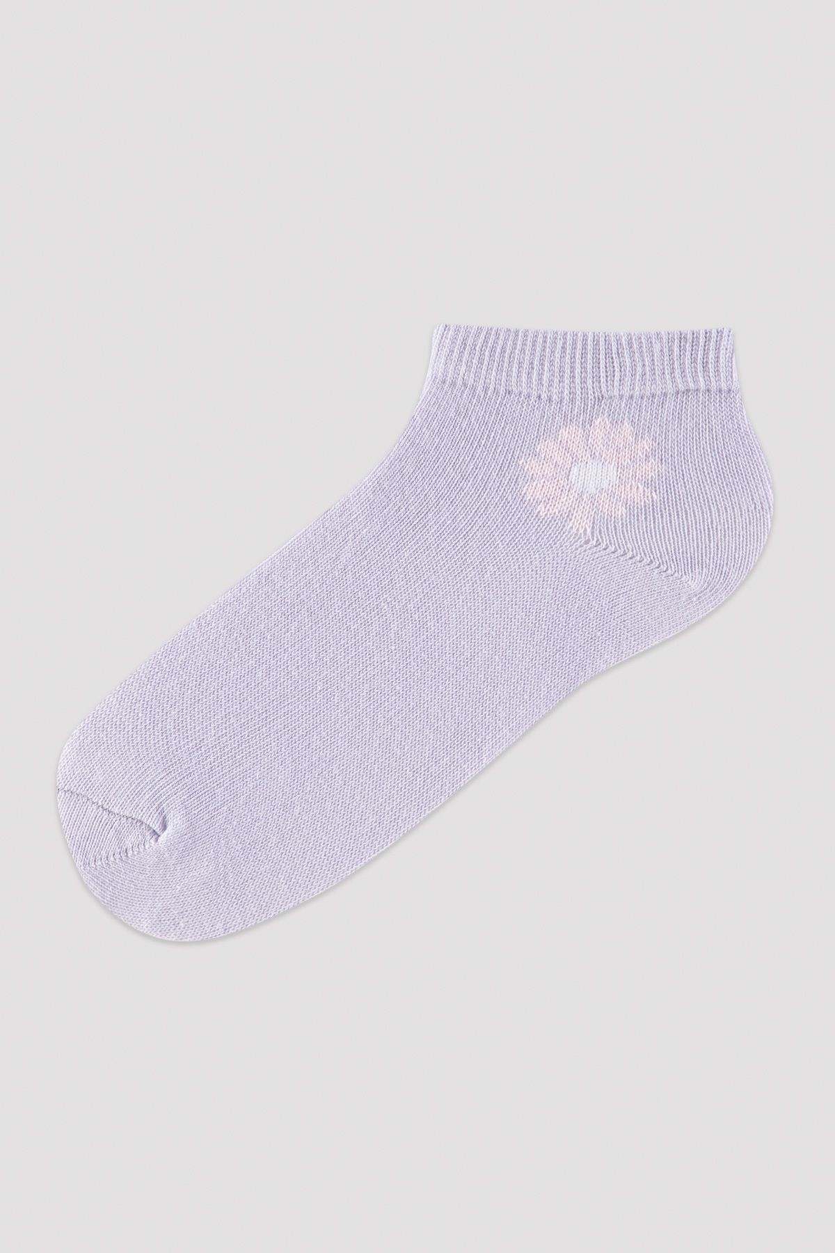 Penti-Girl's Floral 2-Piece Booties Socks 2