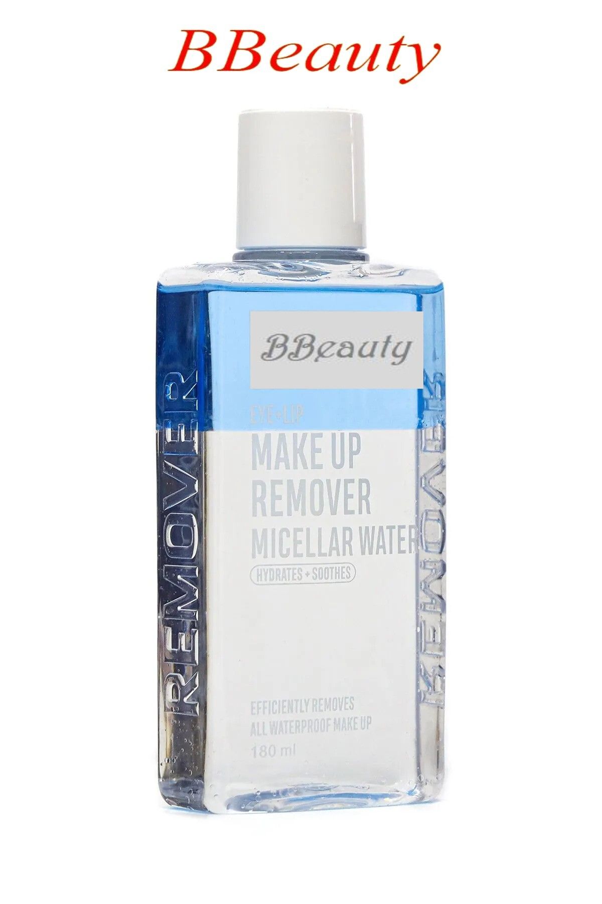 BBeauty Nemlendirici ve Yatıştırıcı Etkili Çift Fazlı Yüz Göz Dudak Waterproof Makyaj Temizleme Suyu 180 ml