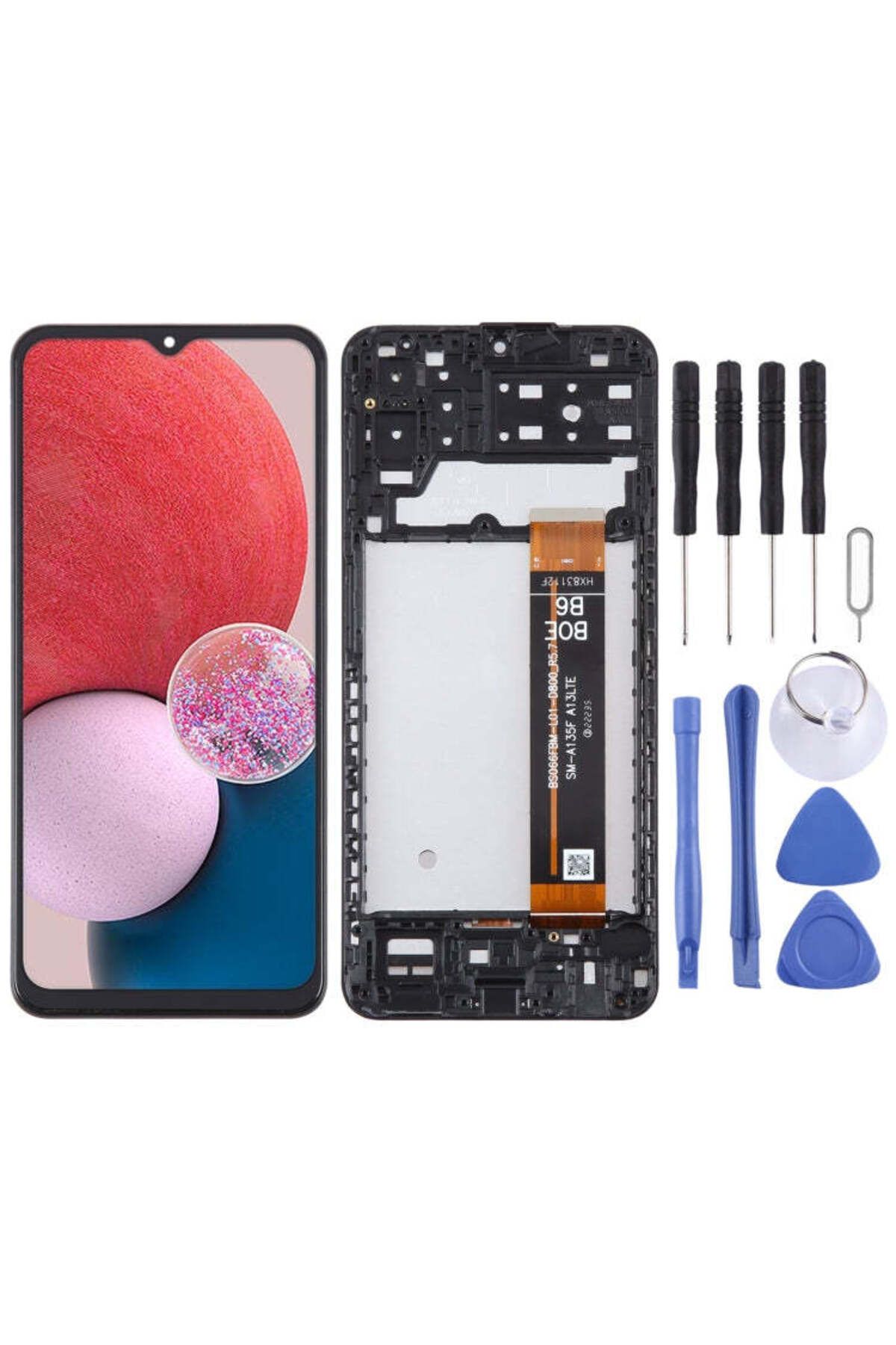 indirimplus-جديد A13 LCD لشاشة Samsung Galaxy A13 SM-A137F مع محول الأرقام بشاشة تعمل باللمس 1
