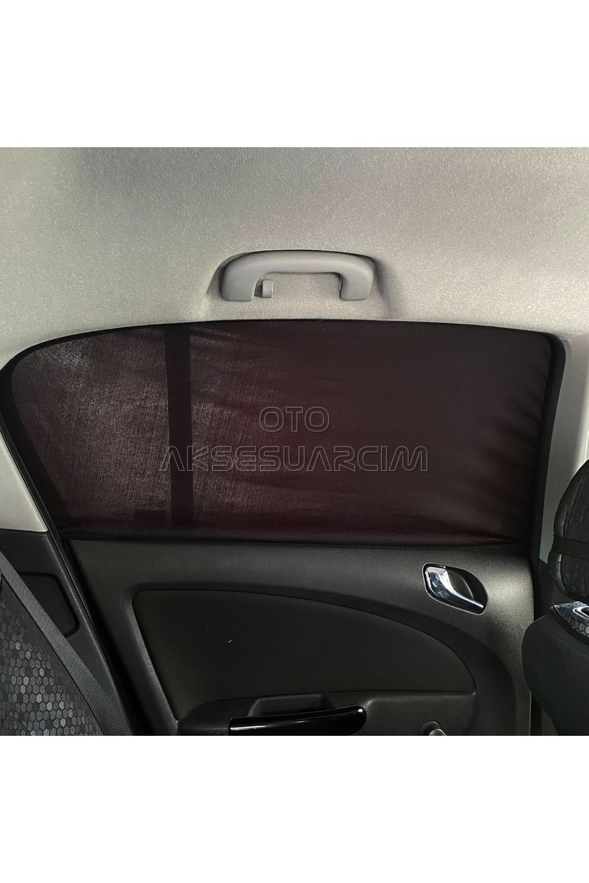 Oto Aksesuarcım Elastik Oto Yan Cam Bebek Güneşlik Araba Perdesi Hatchback Uyumlu 2'li fotoğrafı 6 (önizleme)