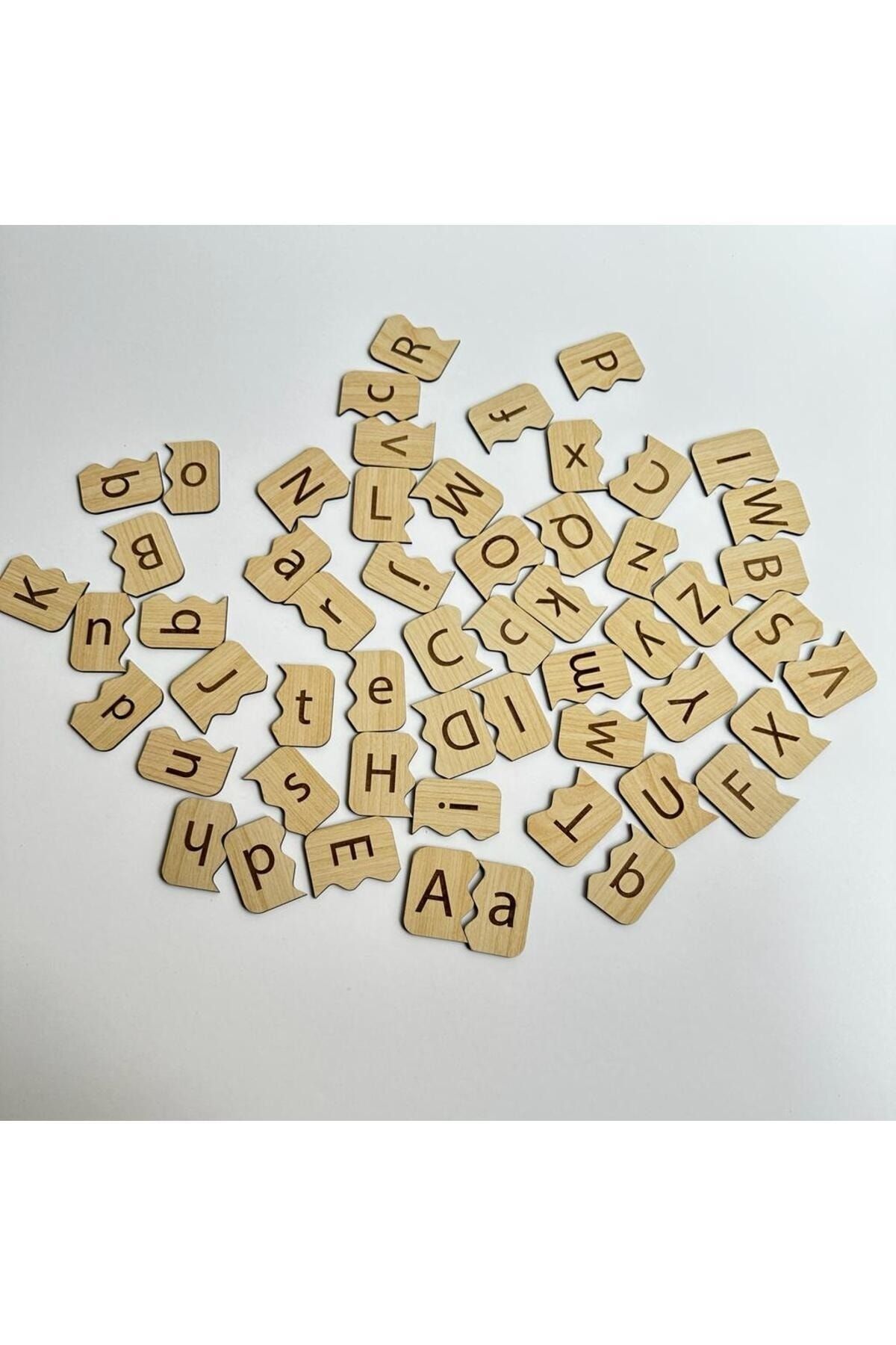 Karter İnovasyon Alfabe Esleme Kartlari, Ahsap Esleme Kartlari, Ahsap Harf Esleme, Montessori Egitici Kartlar fotoğrafı 5 (önizleme)