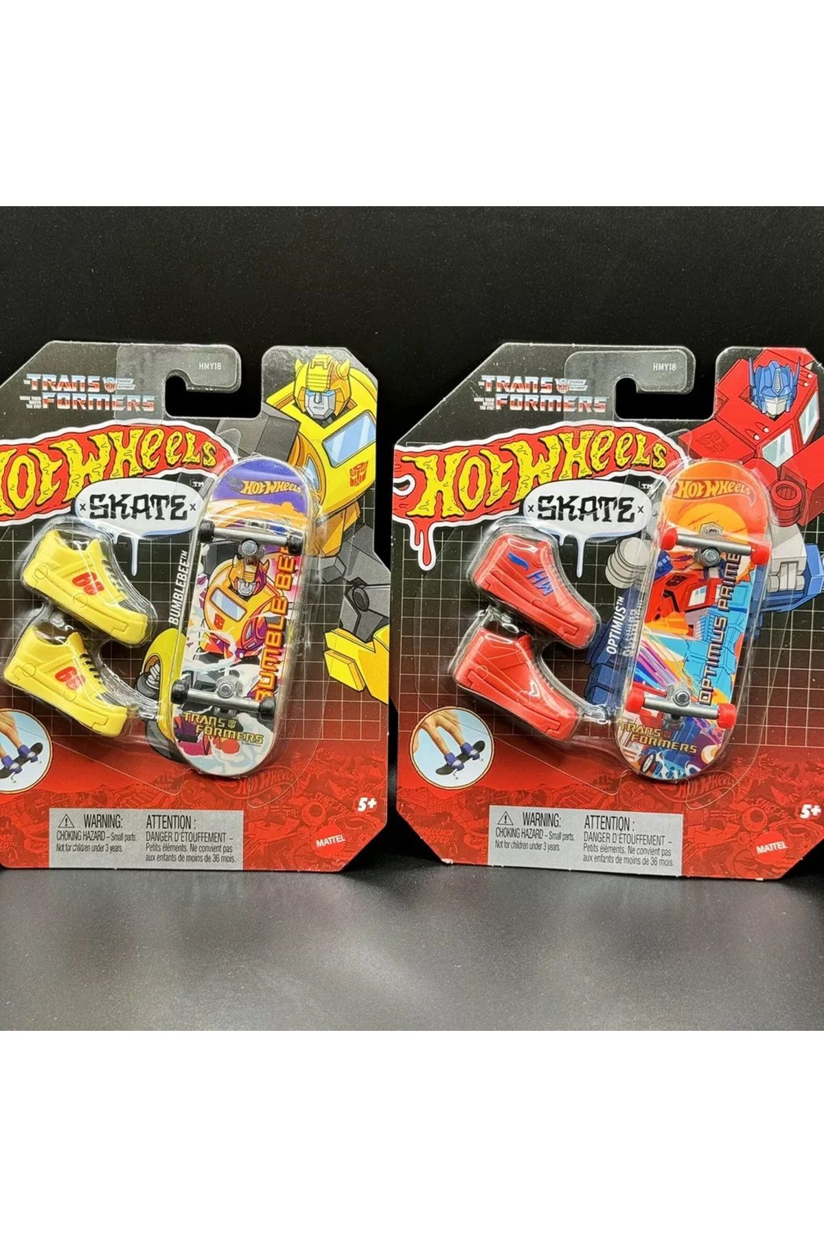 Hotwhells Hotwheels Skate Prime Parmak Kaykay Seti Sarı 2024 Model İkili Kaykay Seti