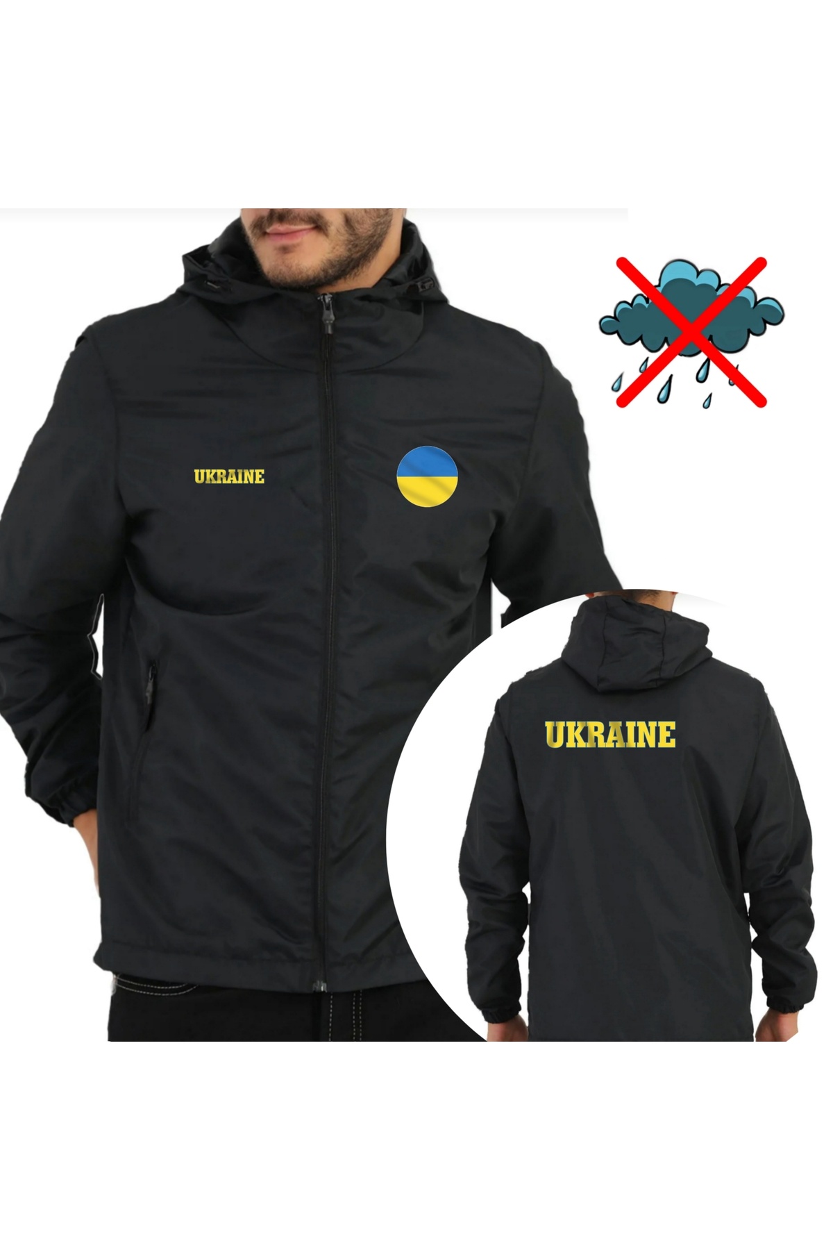 SARI UKRAYNA UKRAINE YAĞMURLUK UKRY1