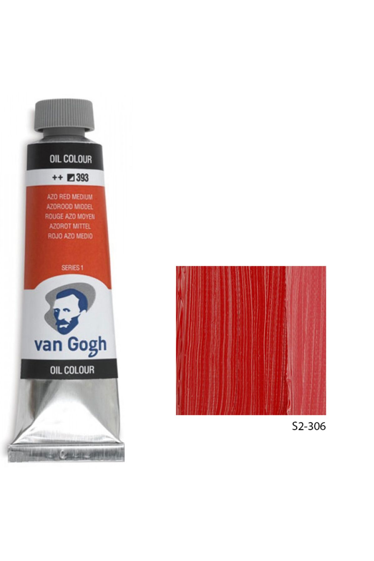 Talens Van Gogh Yağlı Boya 40ml - Cadmium Red Deep 306