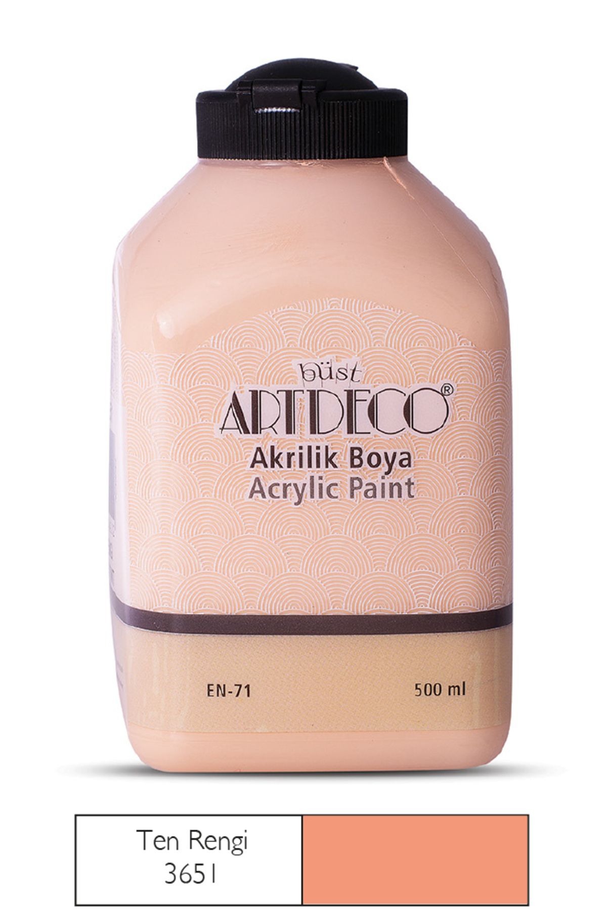 Artdeco Akrilik Ahşap Boyası 500ml 3651 Ten Rengi