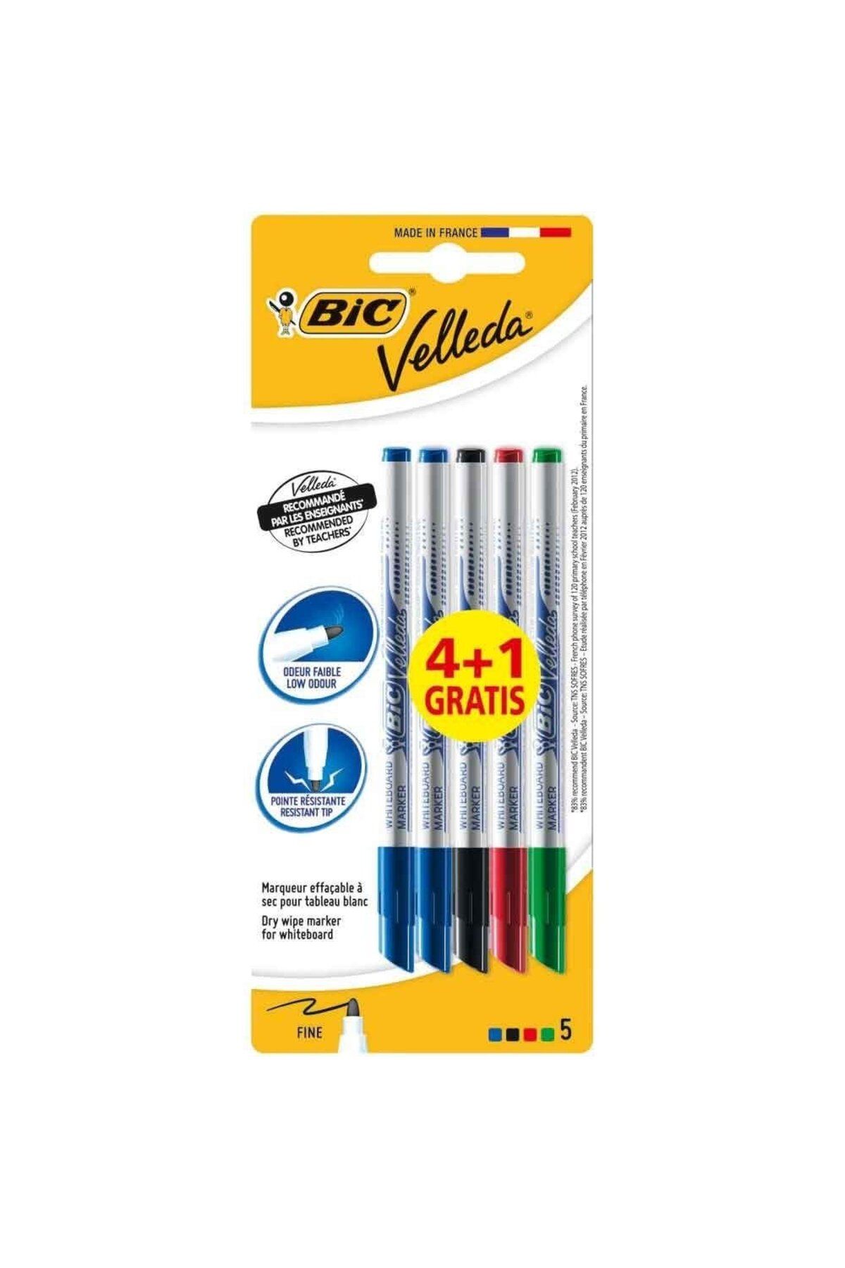 Bic Velleda Tahta Kalem Seti 4 1