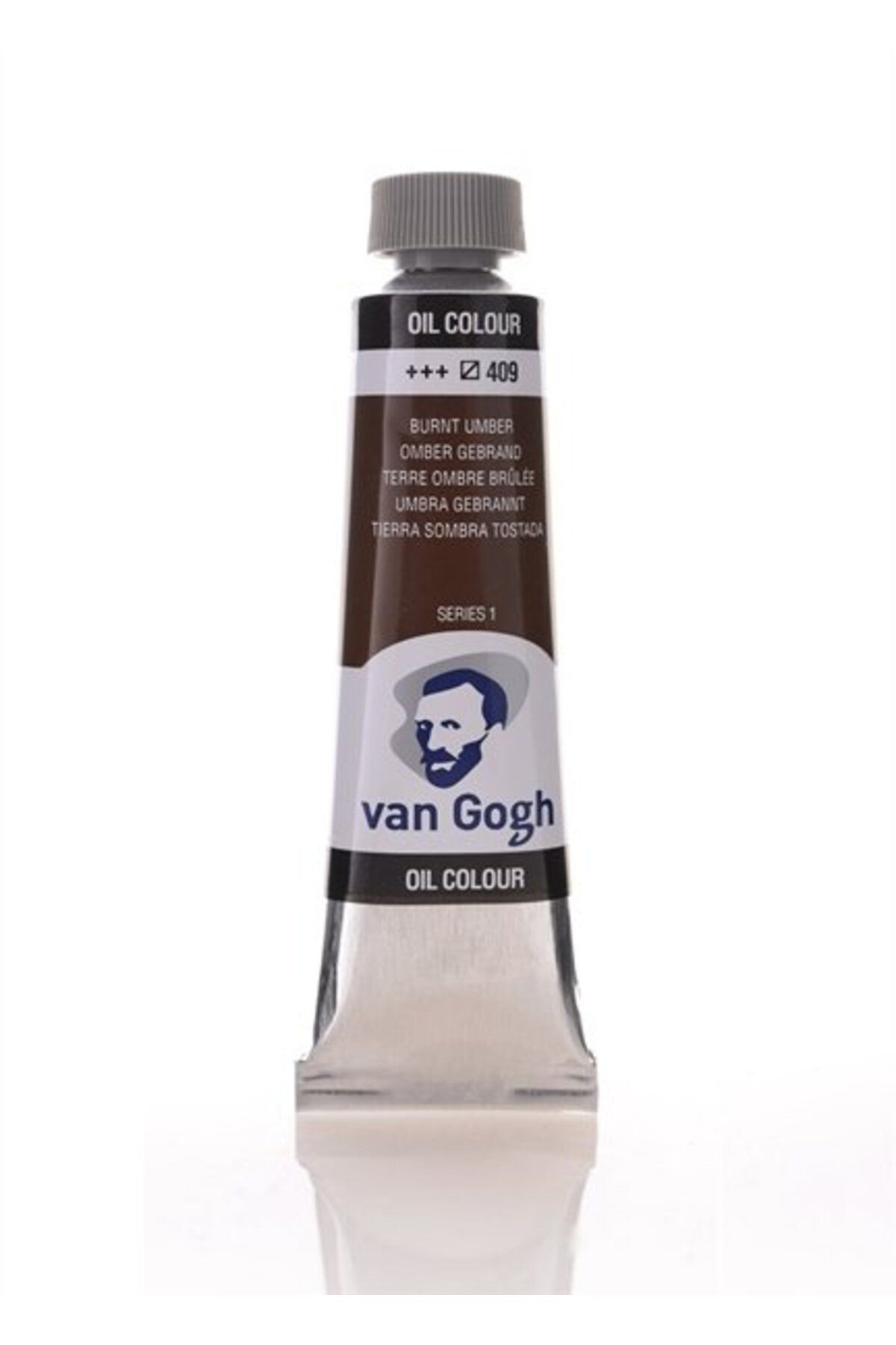 Talens Van Gogh Yağlı Boya 40ml - Burnt Umber 409