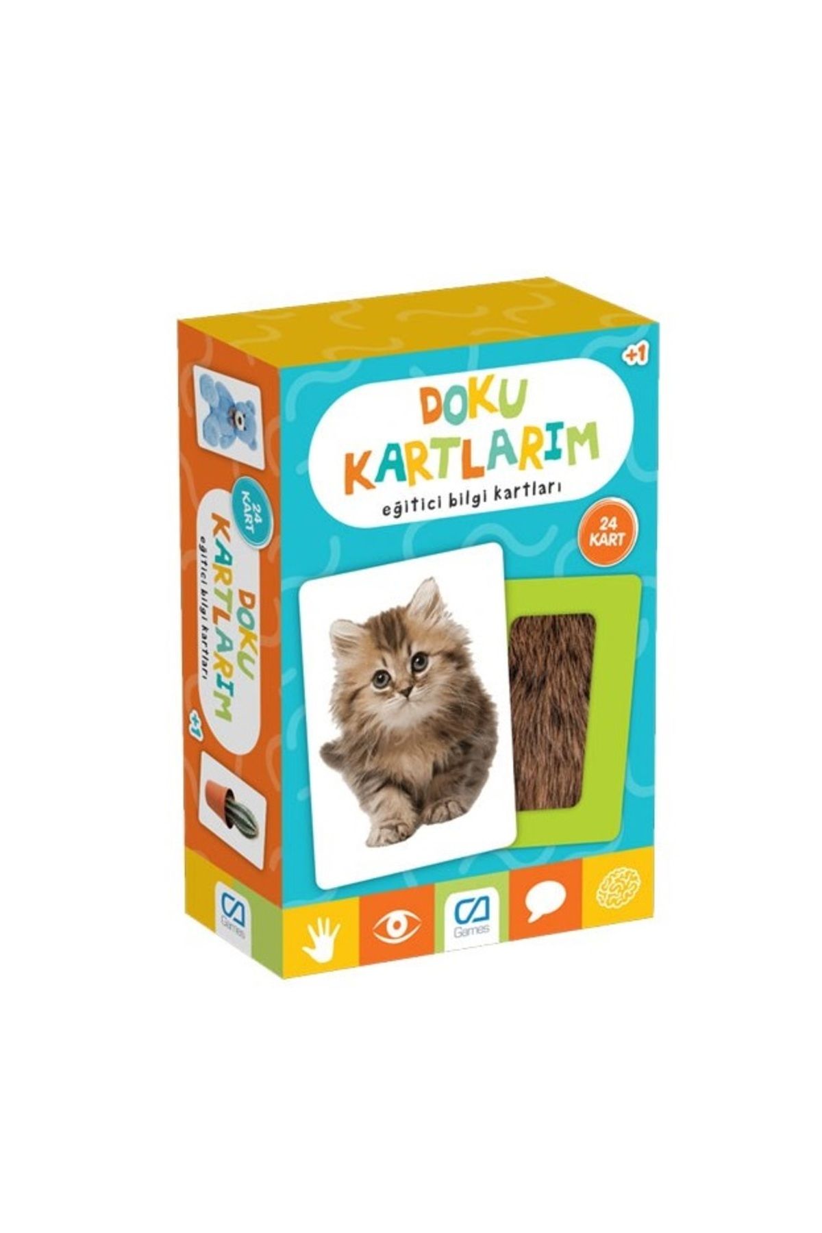 Take and Happy Games Doku Kartlarım Eğitici Bilgi Kartları 24 Kart 5125