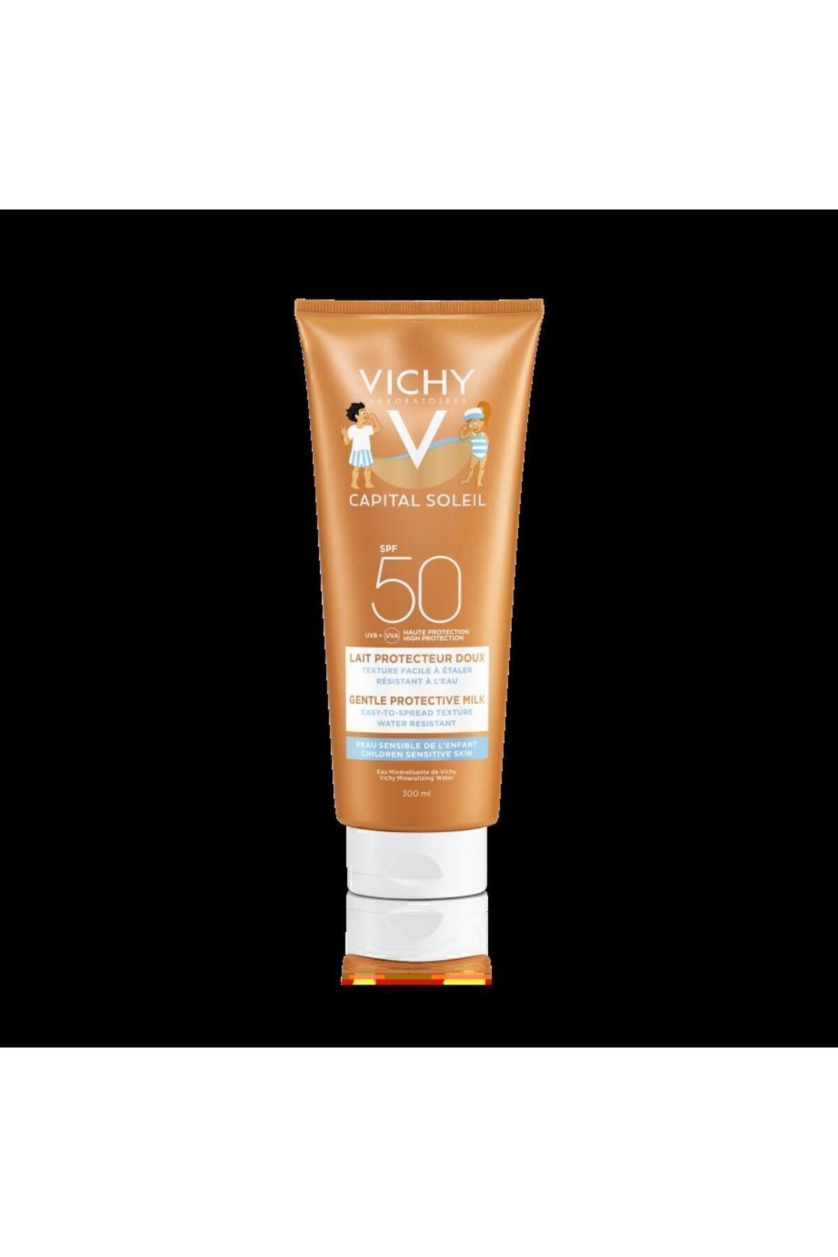 Vichy Çocuklar İçin Tahriş Olmayı ve Lekelenmeyi Önleyen Güneş Kremi Spf50 300 ml Passi.3923