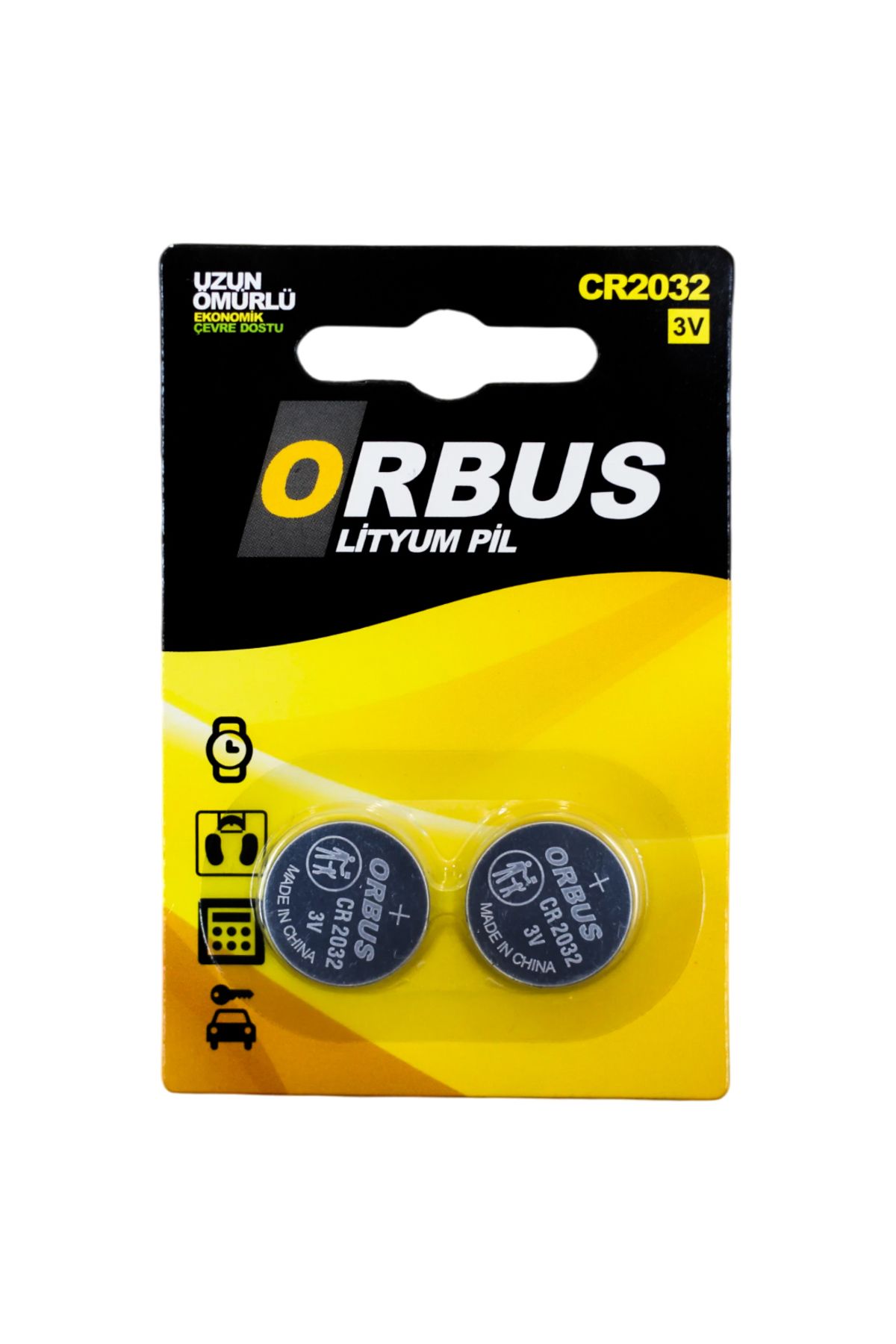 OK AKSESUAR OBUS CR2032 3 VOLT LİTYUM PARA PİL (2Lİ PAKET FİYATI) GO506089MT-25512