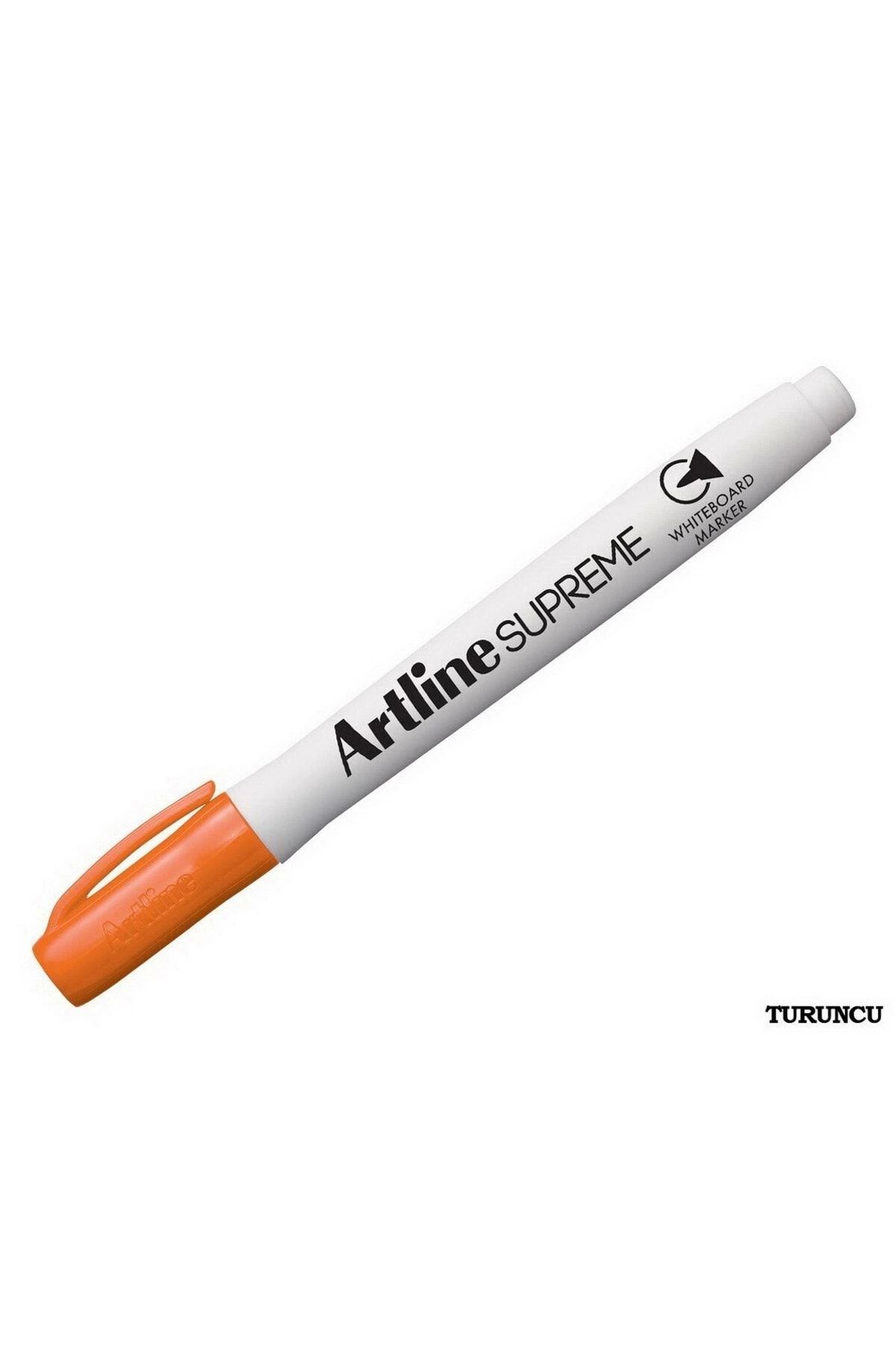 artline-: Supreme Whiteboard Marker Pen : 1.5 Mm : Orange 1