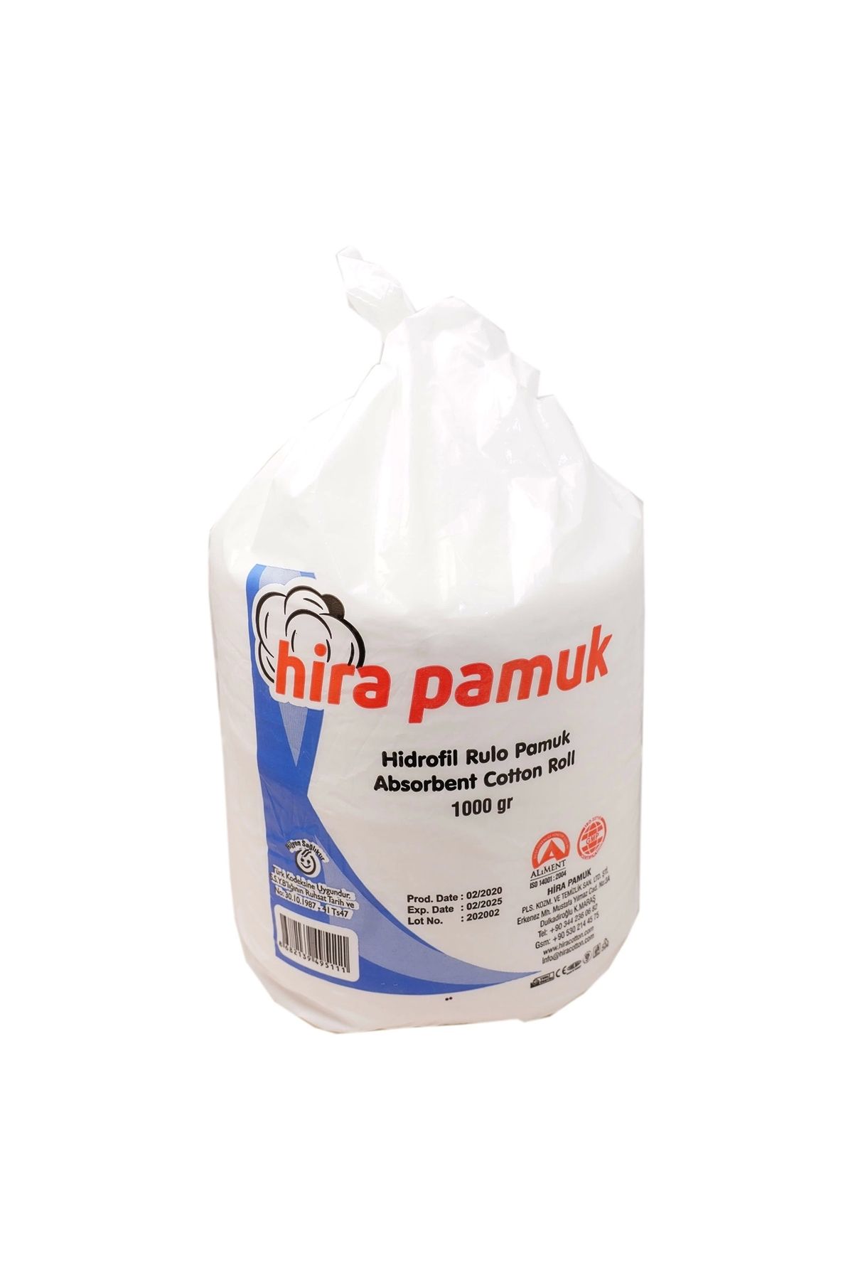 Hira Hidrofil Pamuk 1 Kg