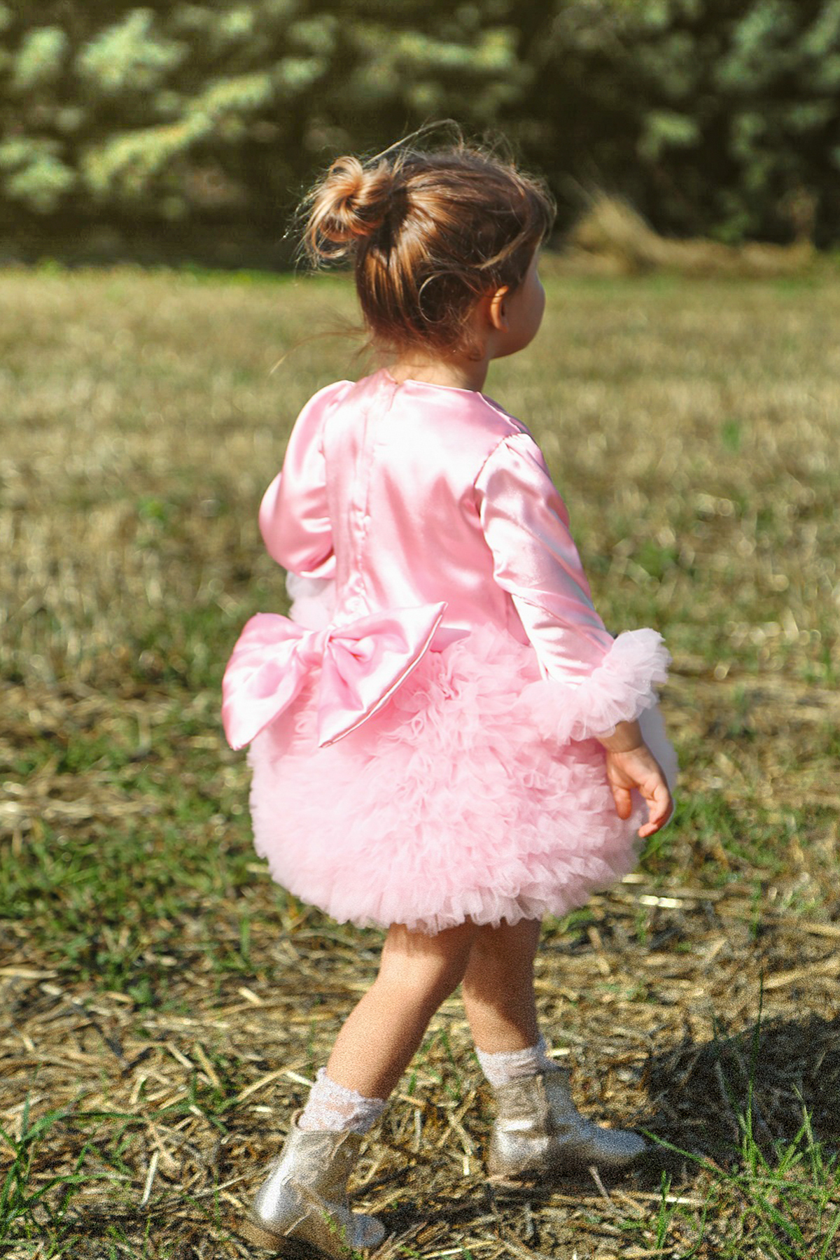 Baby Animals Kız Bebek Kız Çocuk Doğum Günü Parti Düğün Elbise Tüllü Tütü Astarlı Çocuk Giyim bebek giyim fotoğrafı 5 (önizleme)