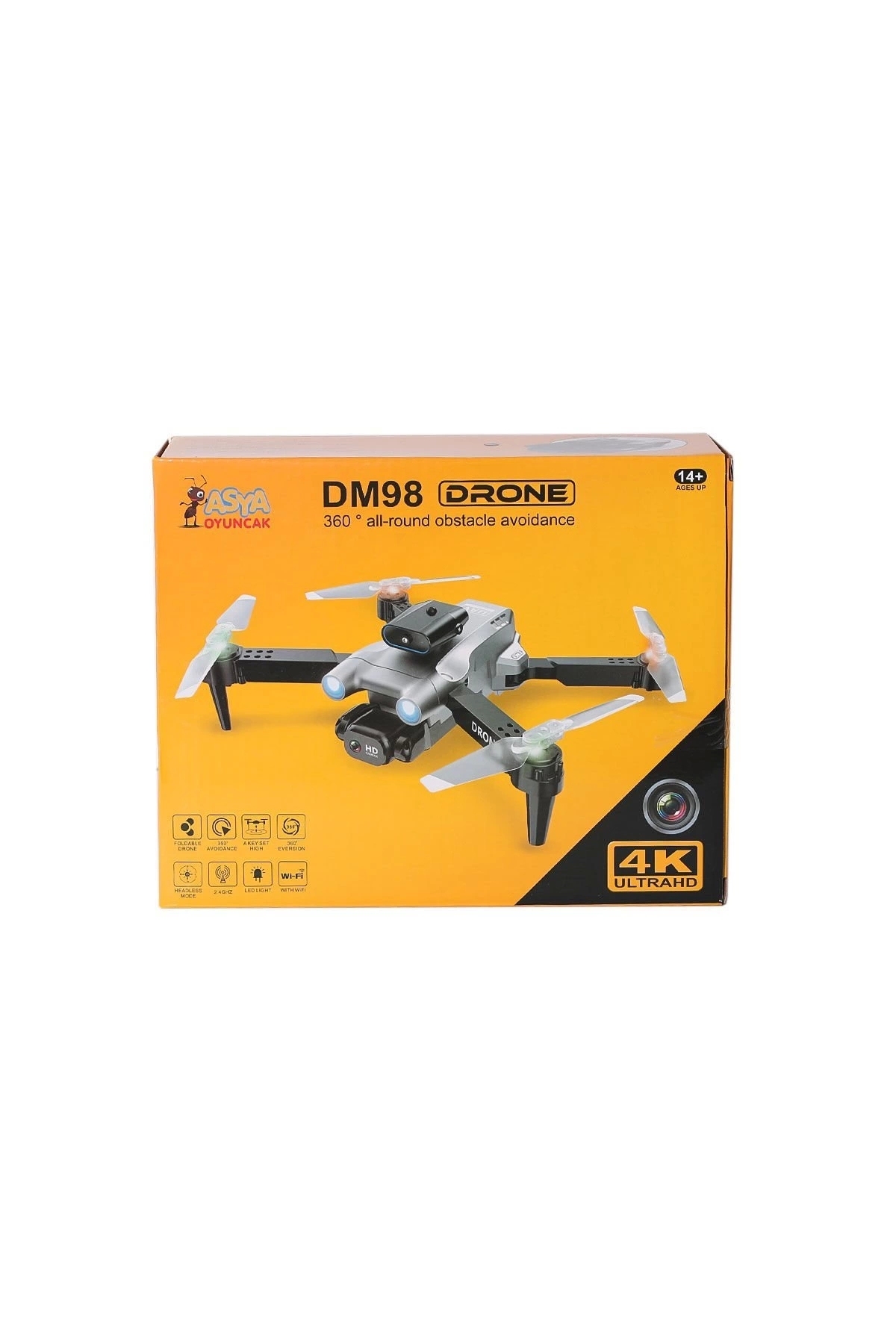 Genel Markalar 225714-DM98 Çift Kamerali Drone -Asya Oyuncak fotoğrafı 2 (önizleme)