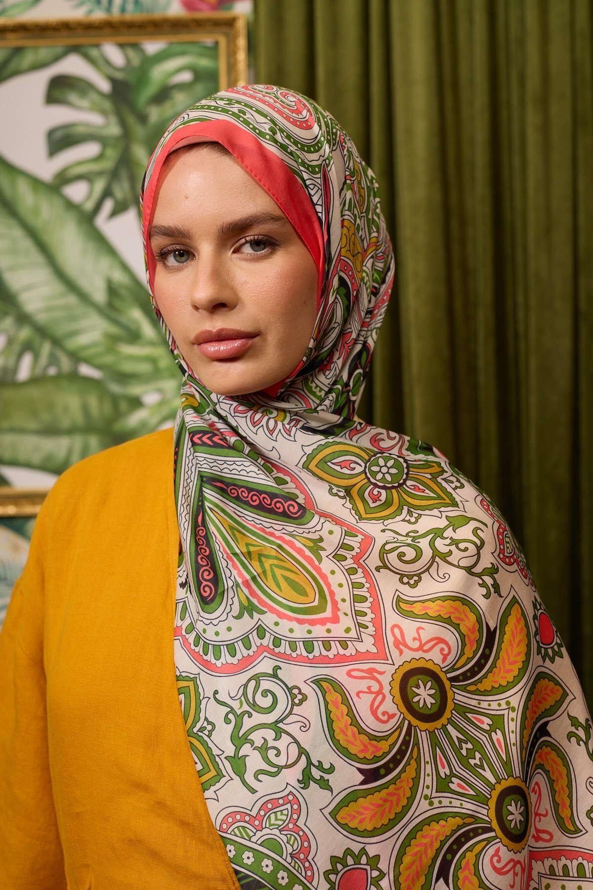 İpekhan-Συλλεκτικό Marrakech Soft Shawl Pink Salmon 3048-07 3
