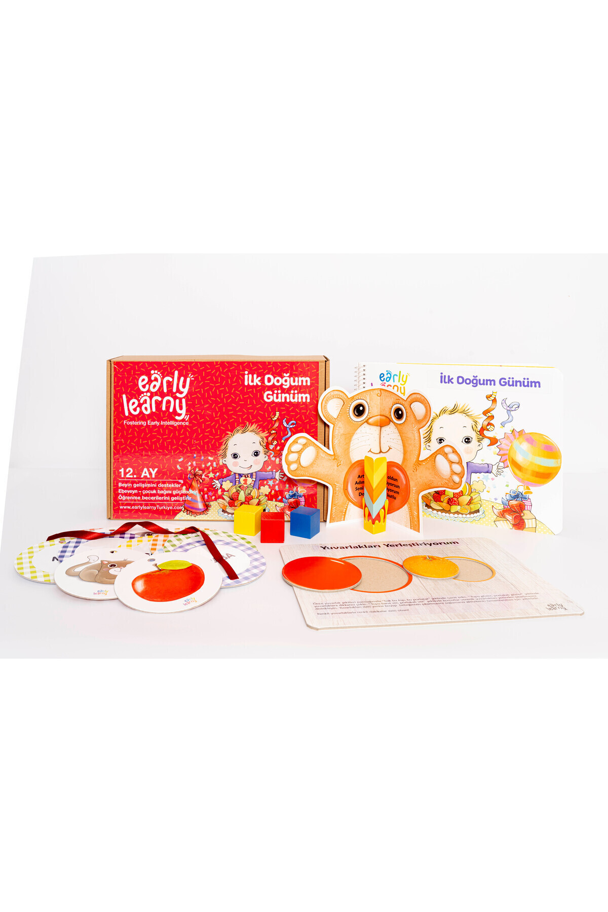 EarlyLearny Türkçe 12. Ay Bebek Eğitim Seti fotoğrafı 2 (önizleme)