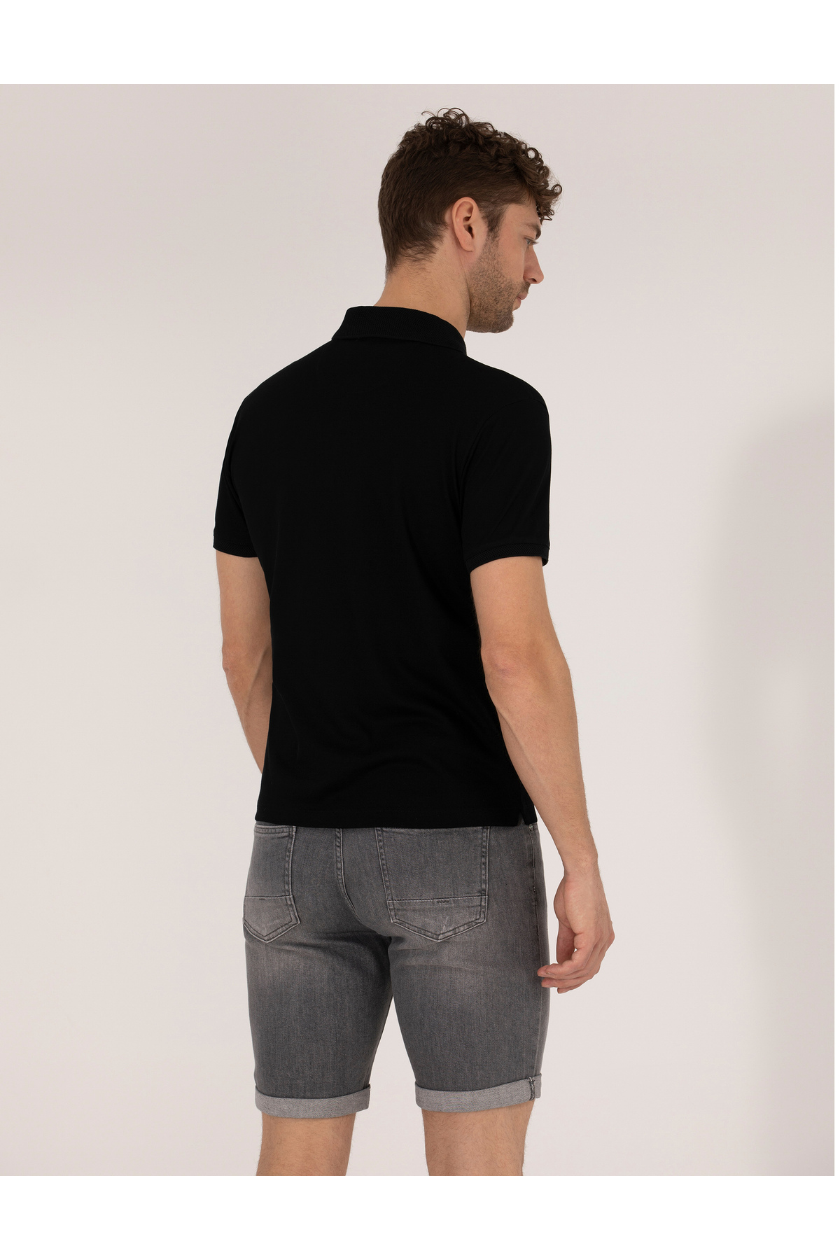 تیشرت یقه پلو مردانه راسته آستین کوتاه | پیر کاردین Pierre Cardin 774912 - تصویر 5