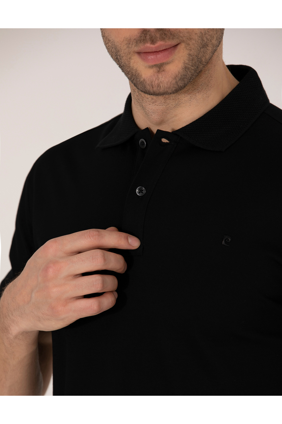 تیشرت یقه پلو مردانه راسته آستین کوتاه | پیر کاردین Pierre Cardin 774912 - تصویر 7