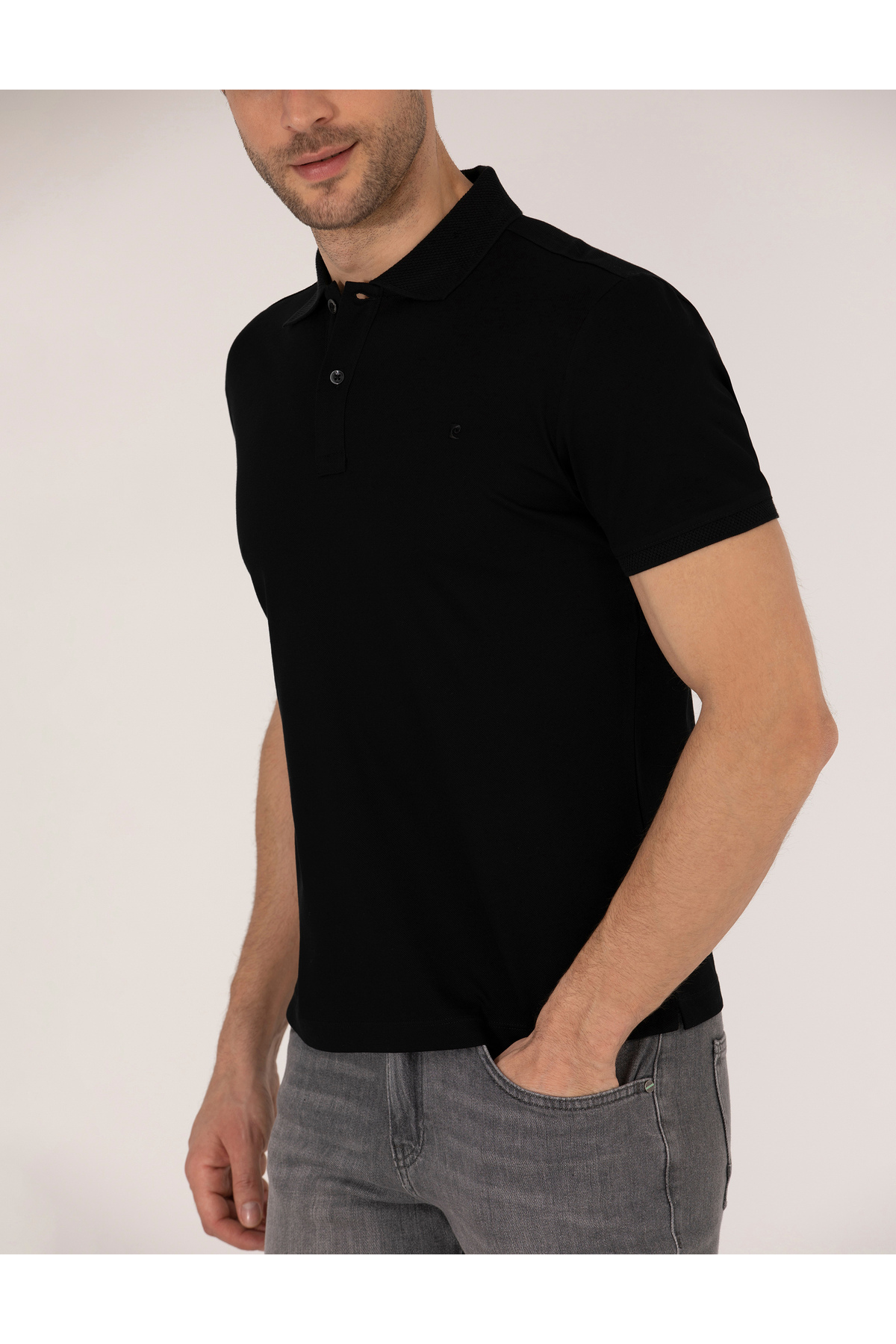 تیشرت یقه پلو مردانه راسته آستین کوتاه | پیر کاردین Pierre Cardin 774912 - تصویر 6