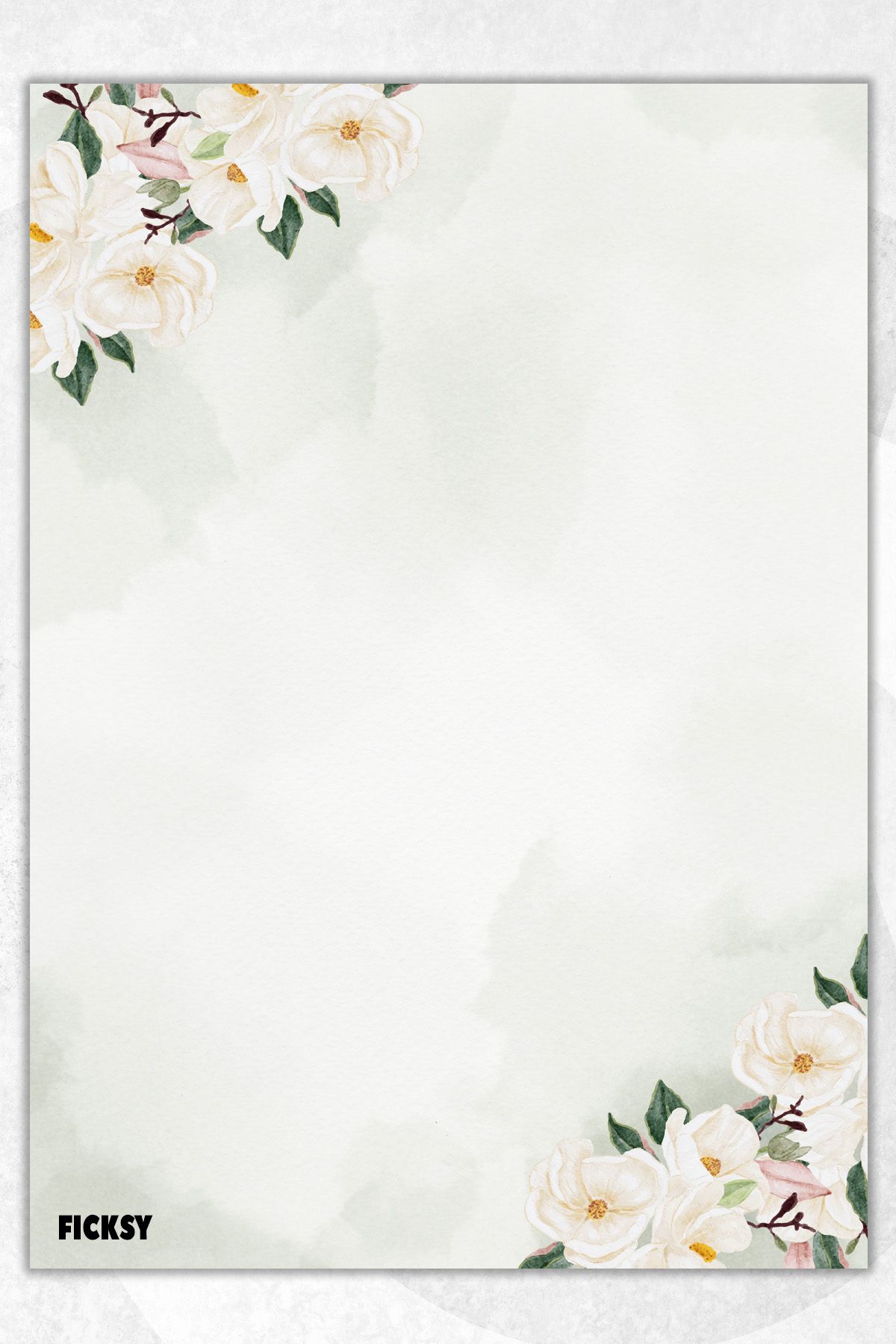 Ficksy-A5 Size Floral Print Notepad - 50 Sheets, Memopad, Memo Pad and to Do List Notebook 1