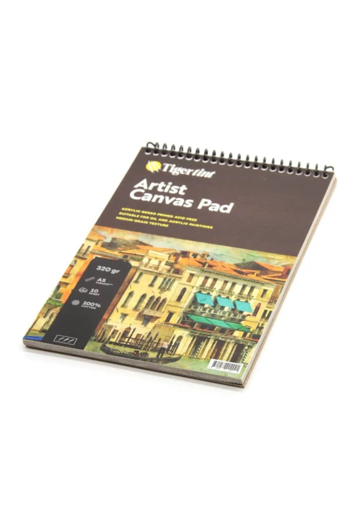 Tigertint-Artist Canvas Pad Canvas Notebook A5 10 Sheets 1
