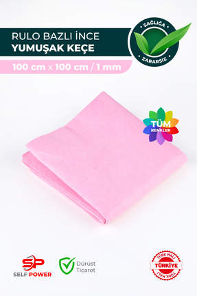 Self Power Bebe Pembe 100x100 Cm Ölçülerinde Renkli Aktivite&el Işi Metrelik ...