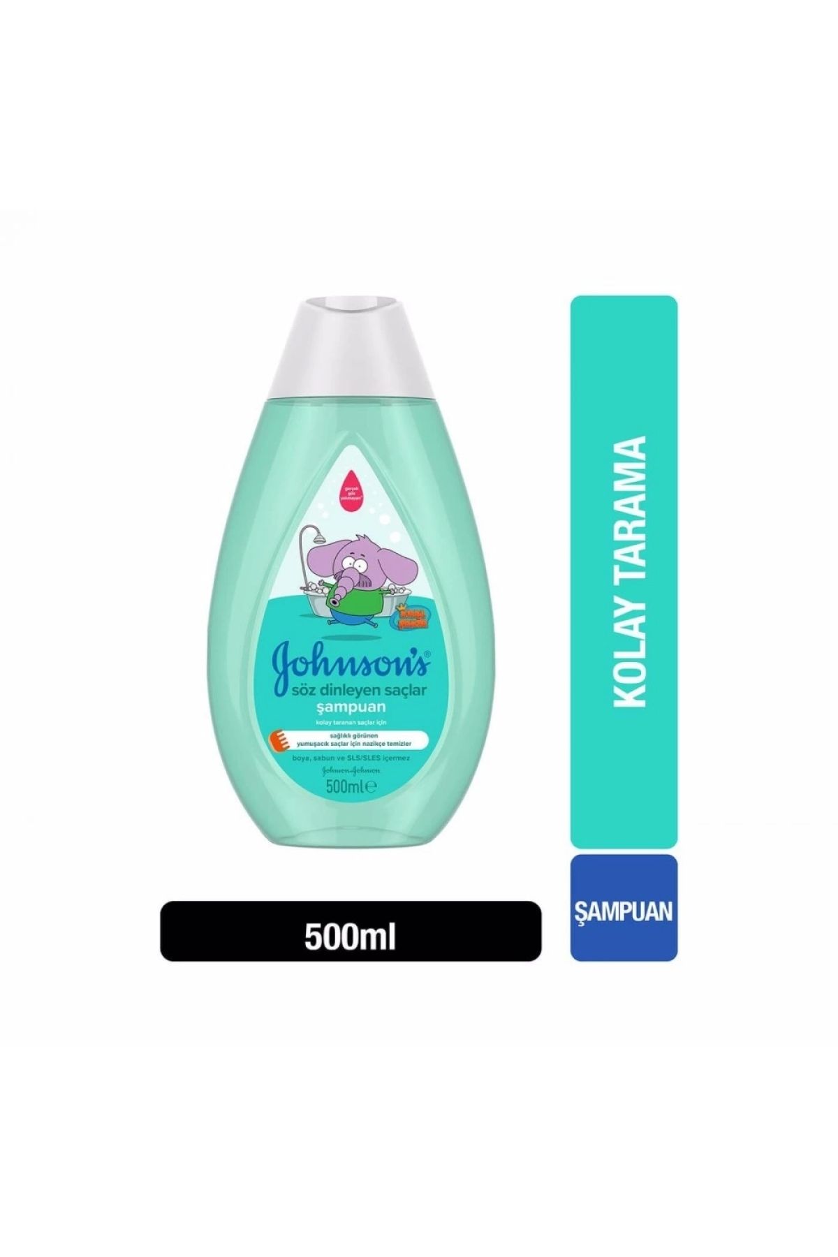 Johnson's Baby Kral Şakir Söz Dinleyen Saçlar Şampuan 500ml