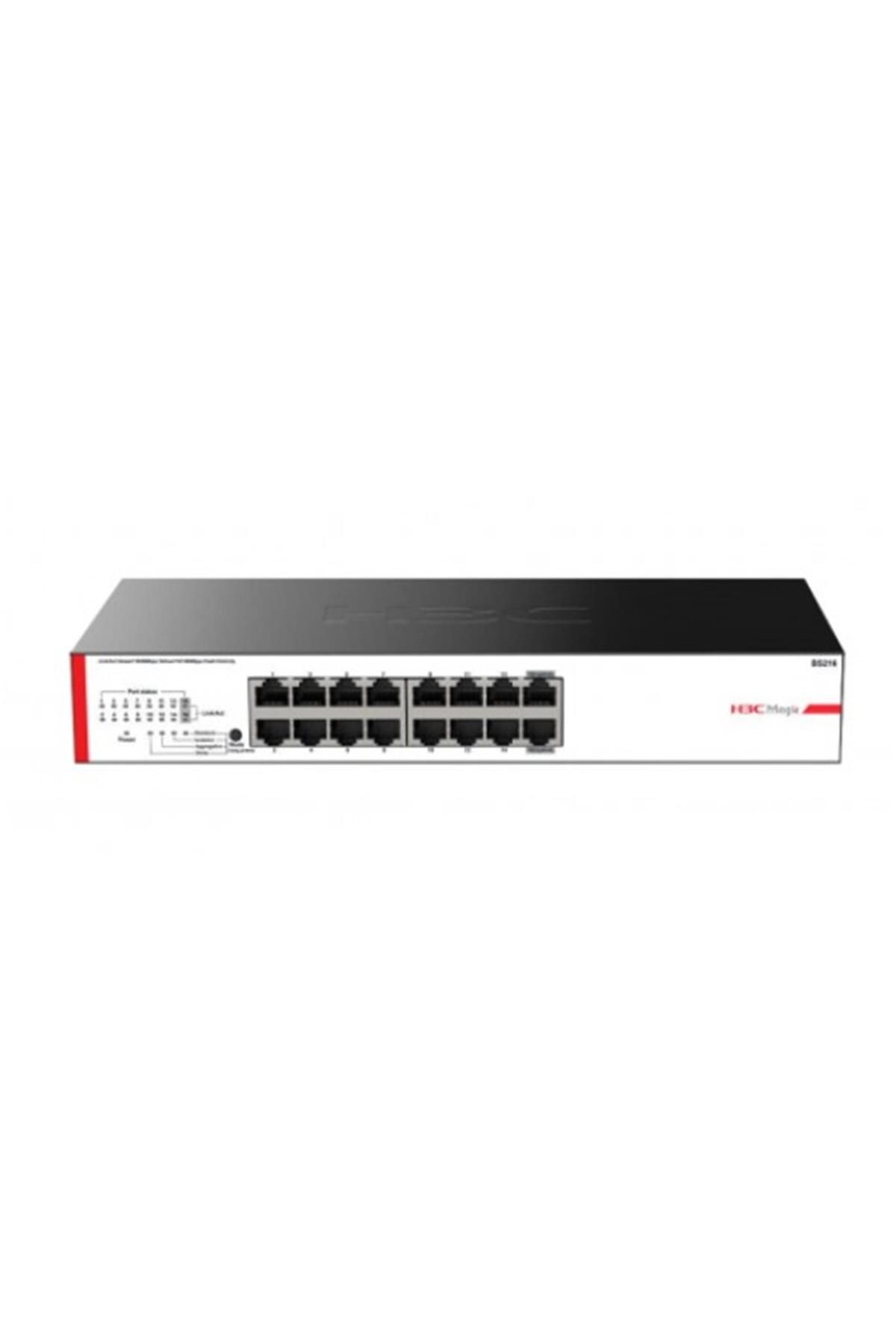 Vobotek Teknoloji H3C Magic BS216 16 Port 10-100-1000 Mbps Metal Kasa Swich