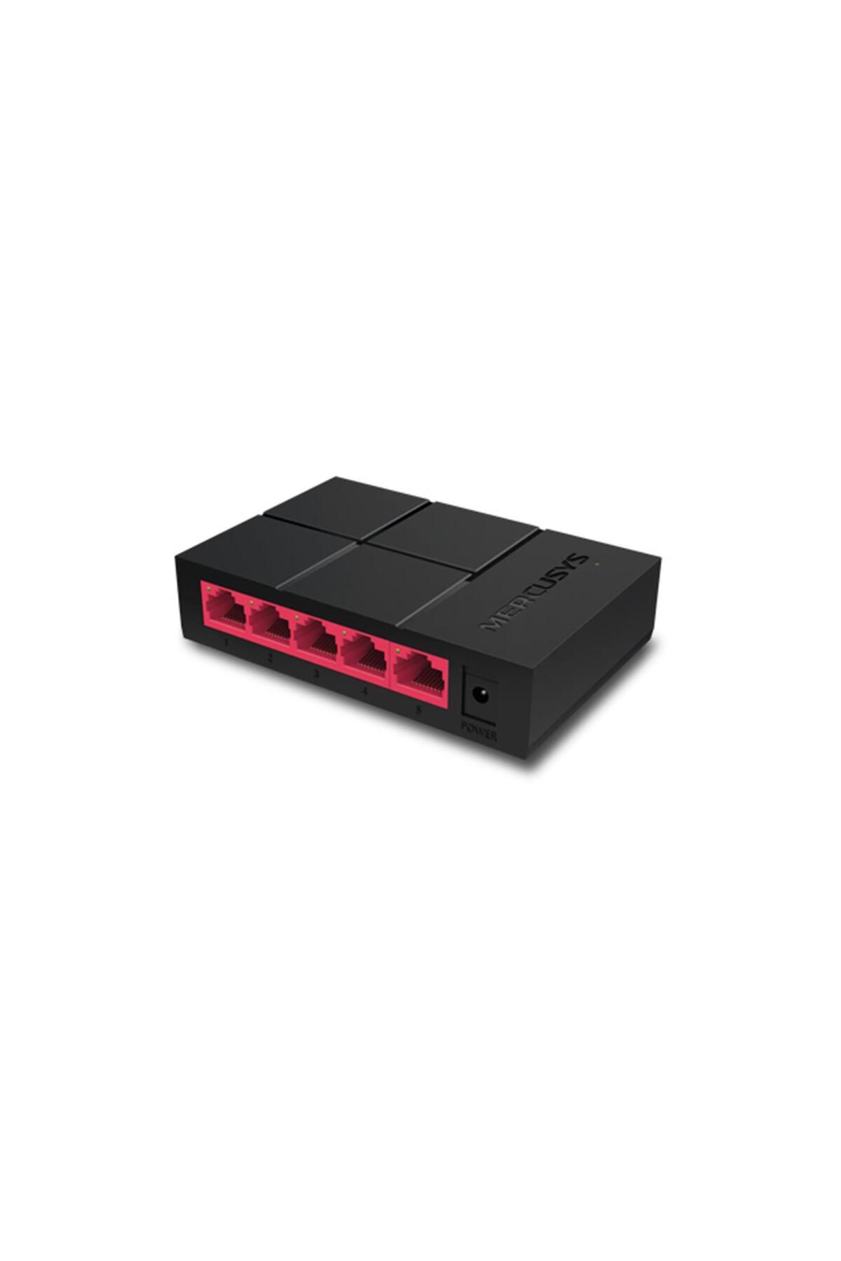 Vobotek Teknoloji -Link Mercusys MS105G 5 Port 10-100-1000 Mbps Switch Plastik Kasa