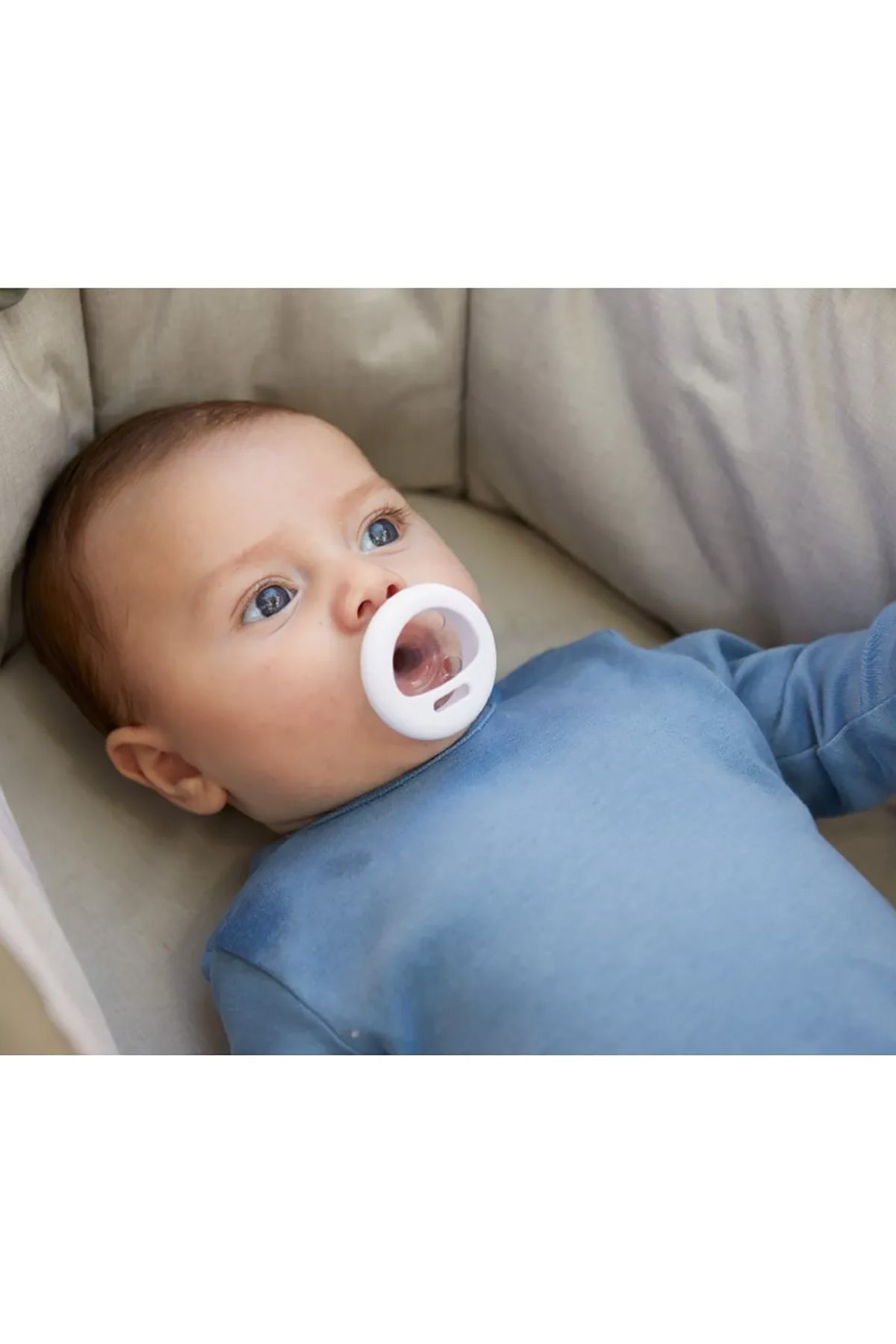 tommee tippee-Breastlike Pacifier 6-18 Months White 6