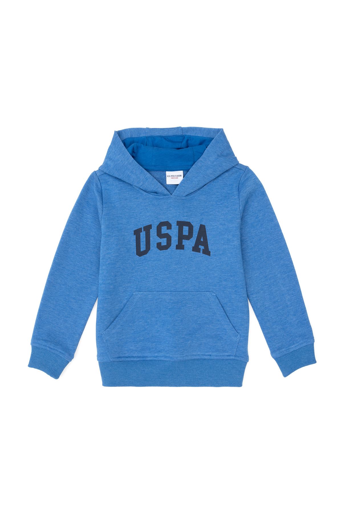 U.S. Polo Assn.-Boy's Cobalt Hooded Sweatshirt - 50293614 -Vr077 1