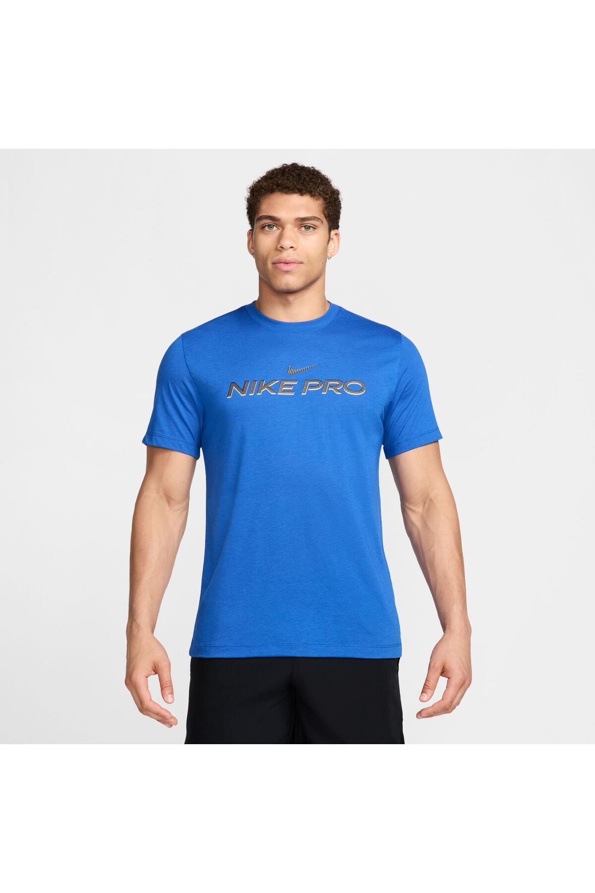 Nike-Nike Pro m Nk Df Tee Db - Comfortable Fit 3