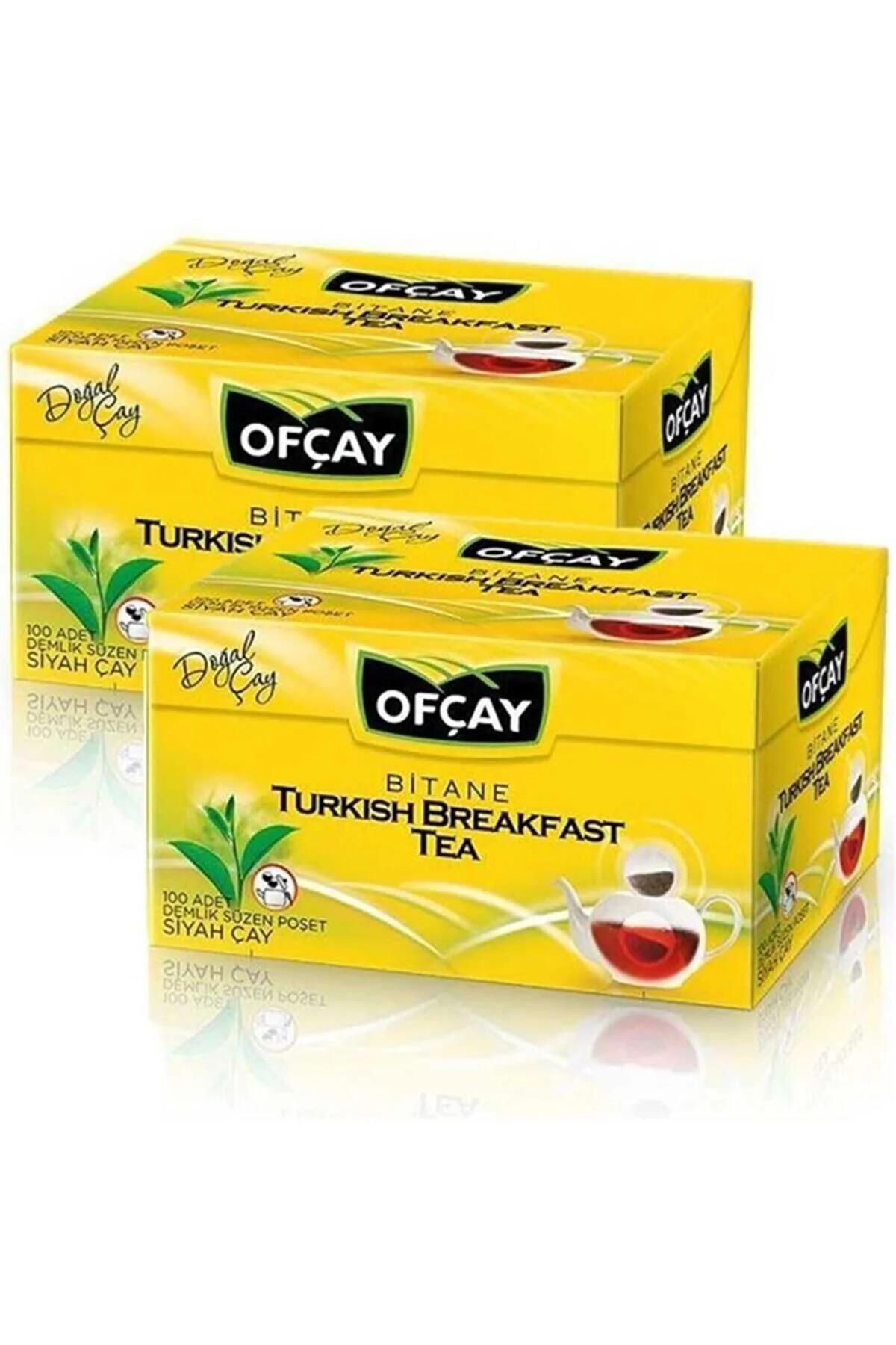 Ofçay Bitane Turkish Breakfast Tea 100 X 3.2gr Demlik Poşet Çay X 2