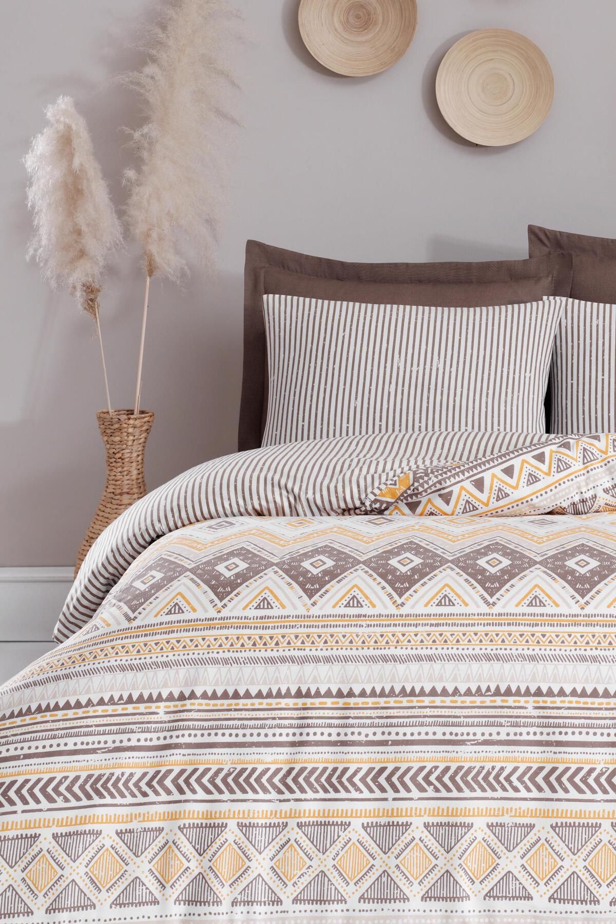 Altınbaşak-Nitya Wood - Single Luxart Duvet Cover Set 1