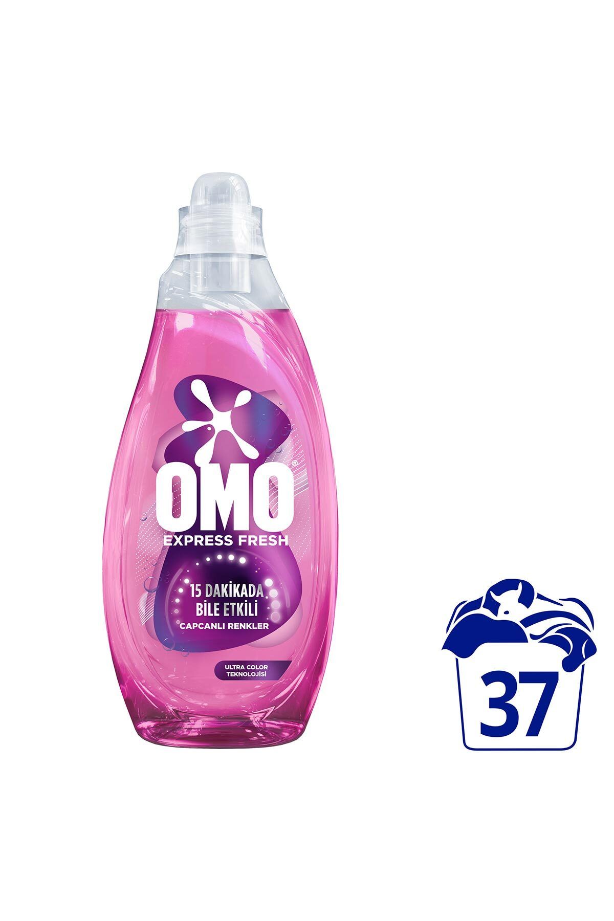 Omo Express Fresh Canlı Renkler Ve Siyahlar Sıvı Deterjan 1480 ml