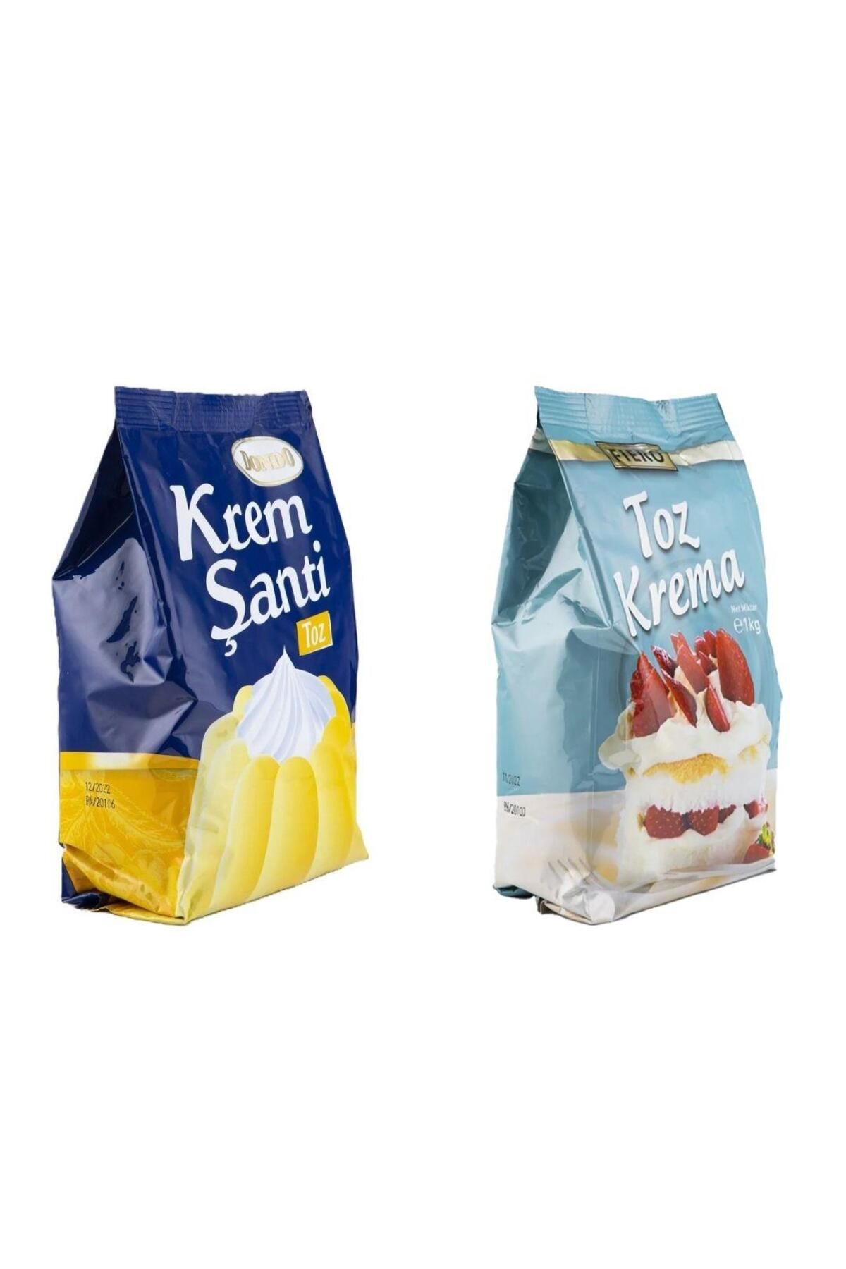 Dondo Toz Krem Şanti 1 KG & Fiero Toz Krema 1 KG